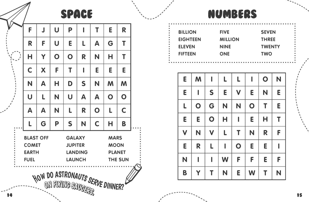 Book | Brain-Busting Puzzles for Kids - Word Search
