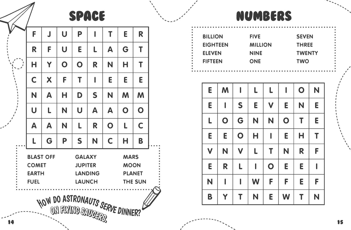 Book | Brain-Busting Puzzles for Kids - Word Search