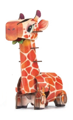 MierEdu - POPUZ BUILD 'N' SOUND 3D PUZZLE - African Savannah