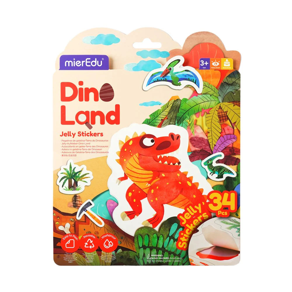 MierEdu - Jelly Stickers - Dino Land