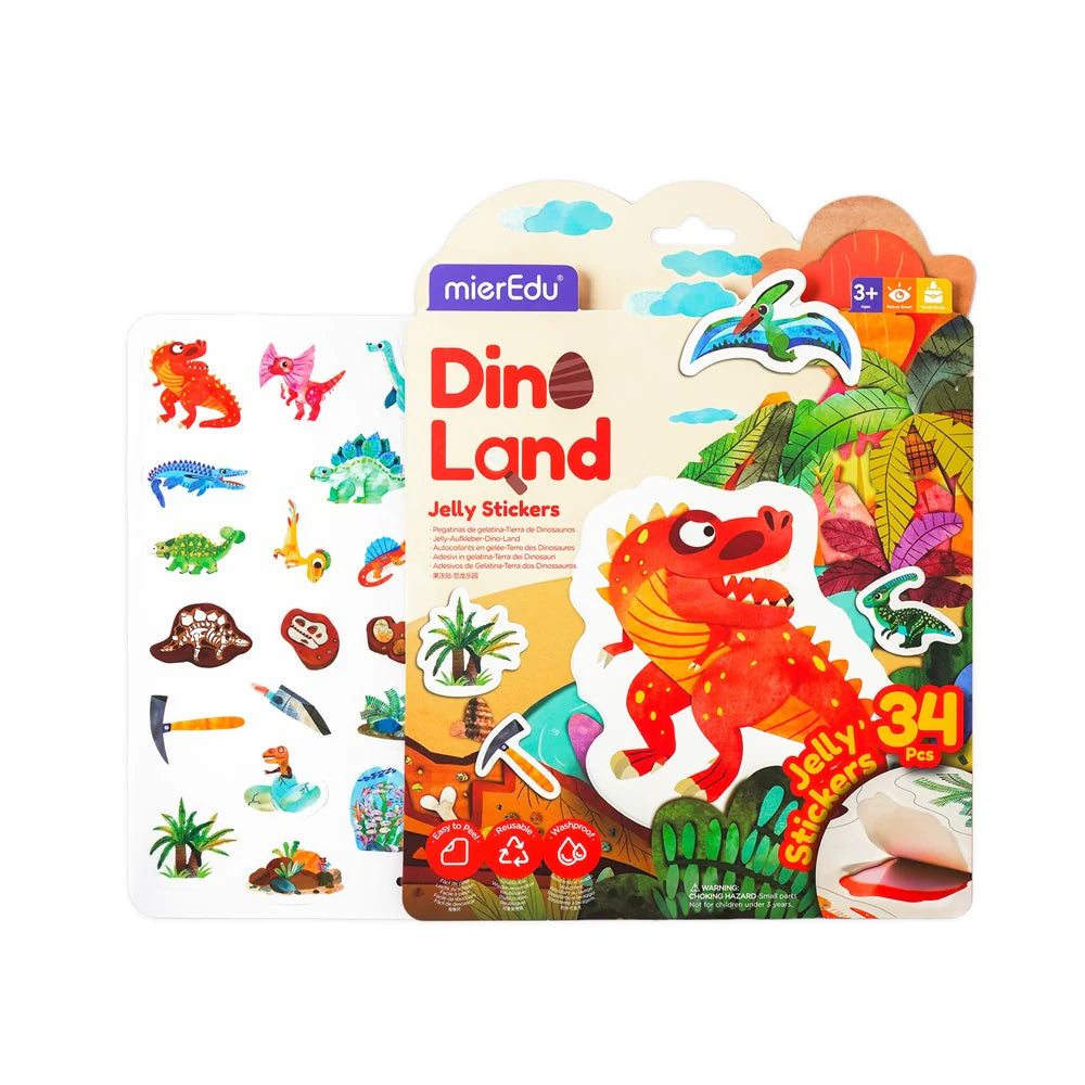 MierEdu - Jelly Stickers - Dino Land
