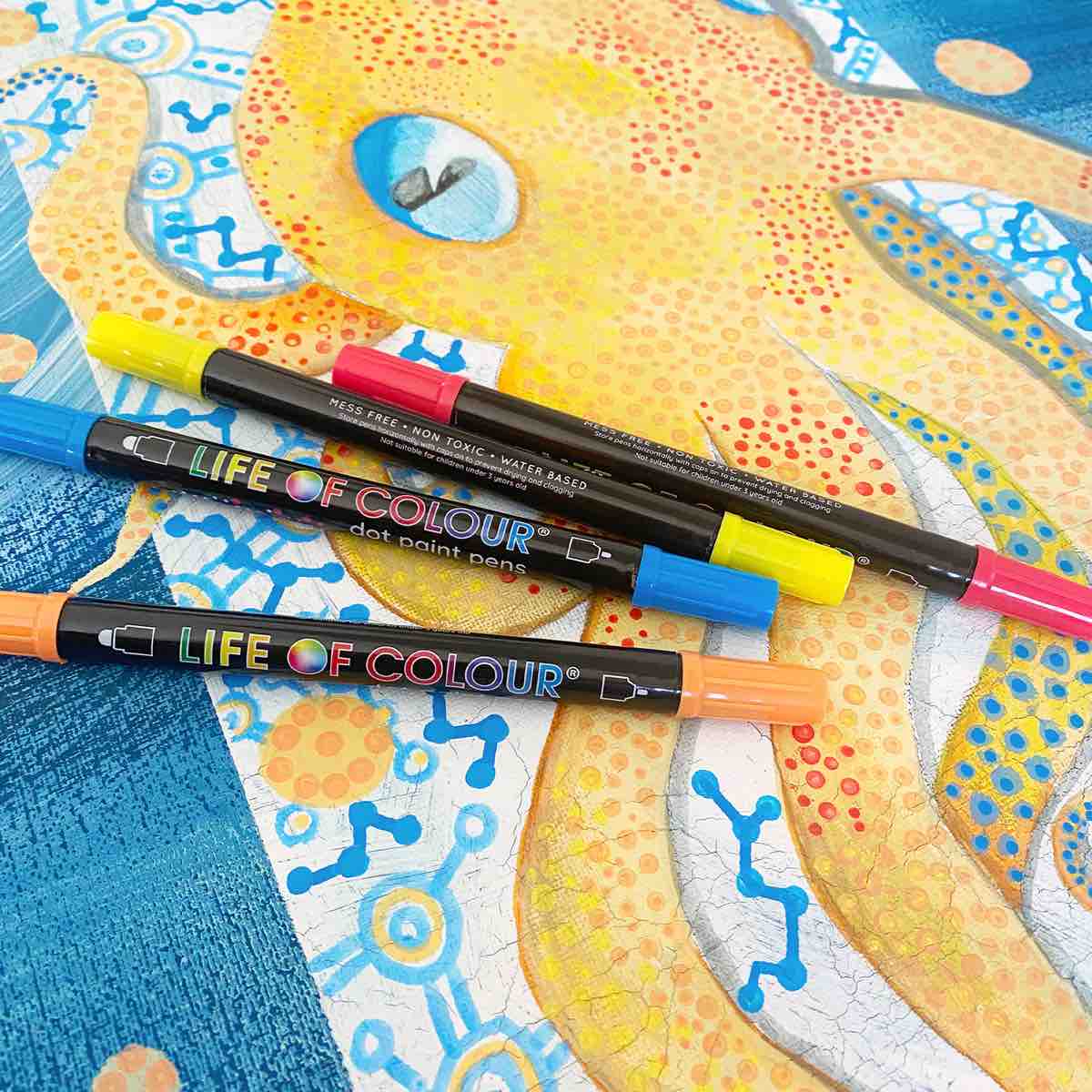 Life of Colour - Dot Markers Acrylic Paint Pens