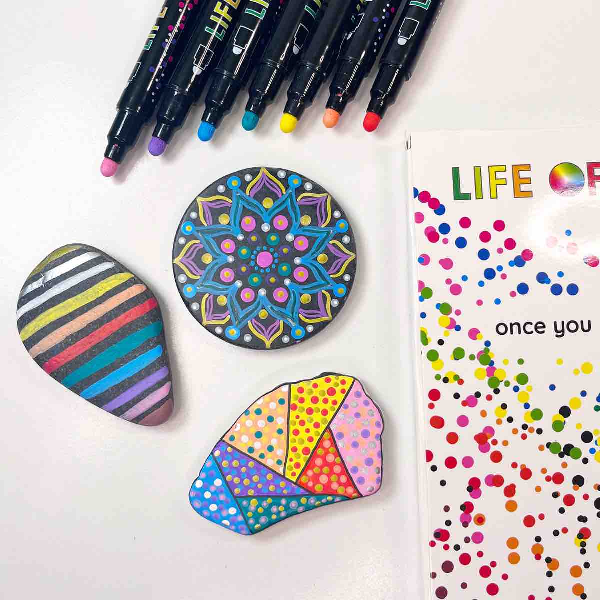 Life of Colour - Dot Markers Acrylic Paint Pens