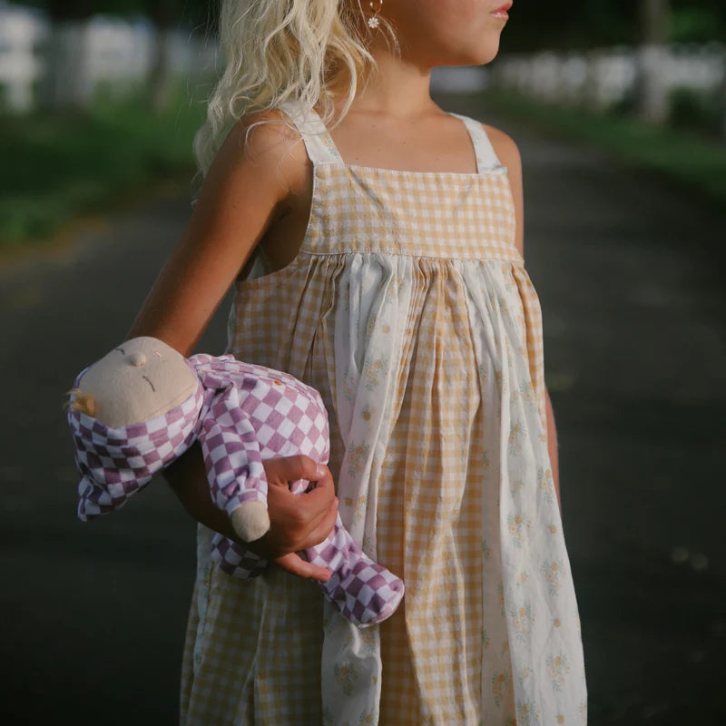 Olli Ella - Dozy Dinkum Twinkle Plum Check