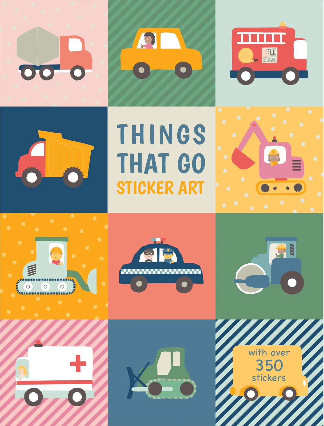 Book | Sticker Art - Things That Go