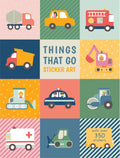 Book | Sticker Art - Things That Go