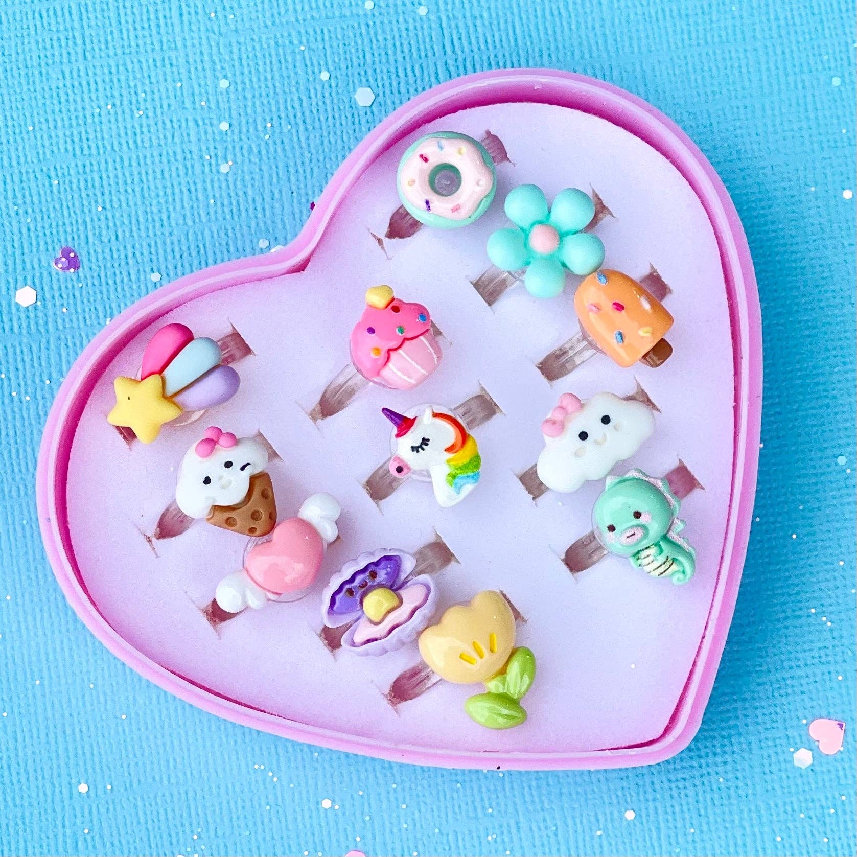 Sweet as Sugar Jewellery Ring Sets