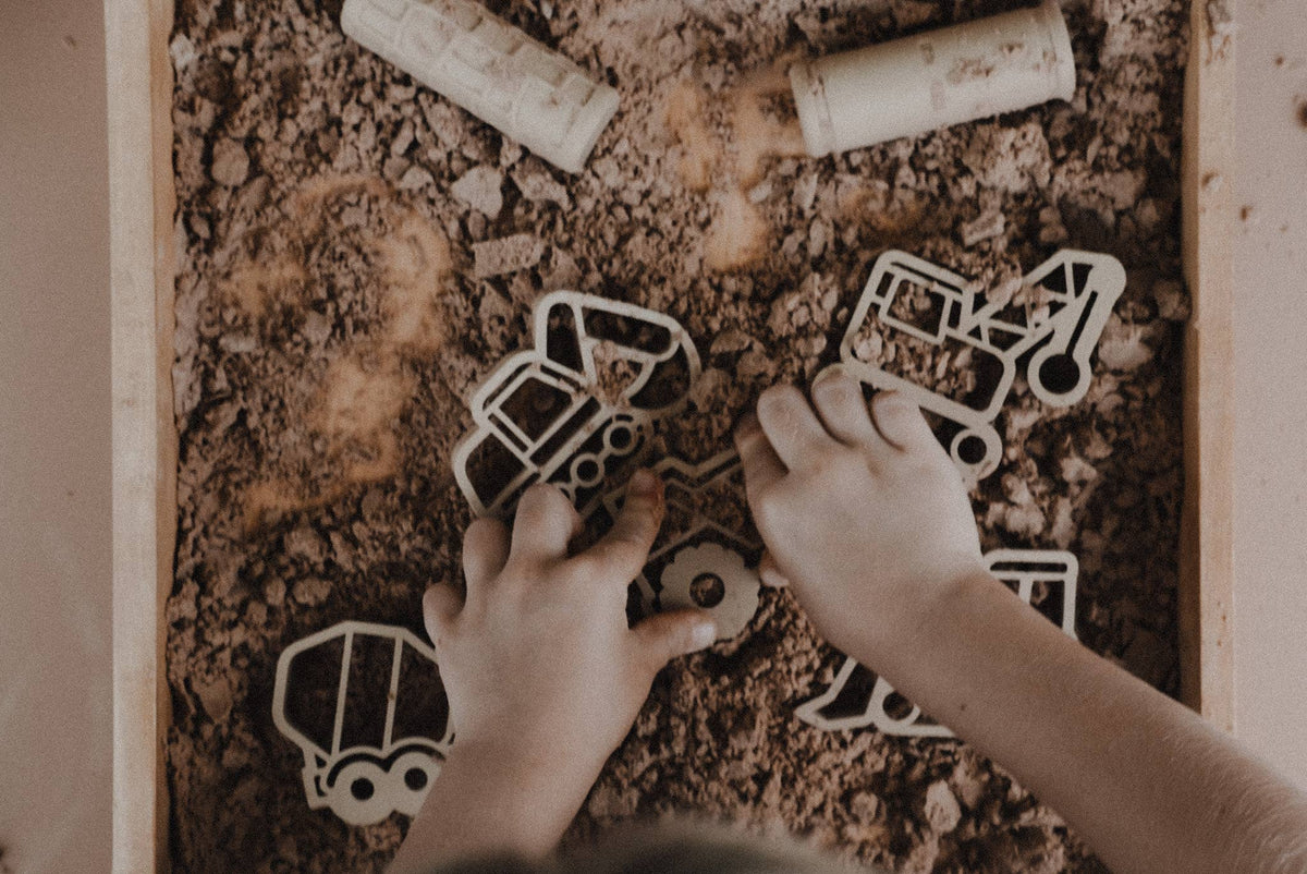 Kinfolk Pantry - Construction Cutter Set - Eco Playdough Tool