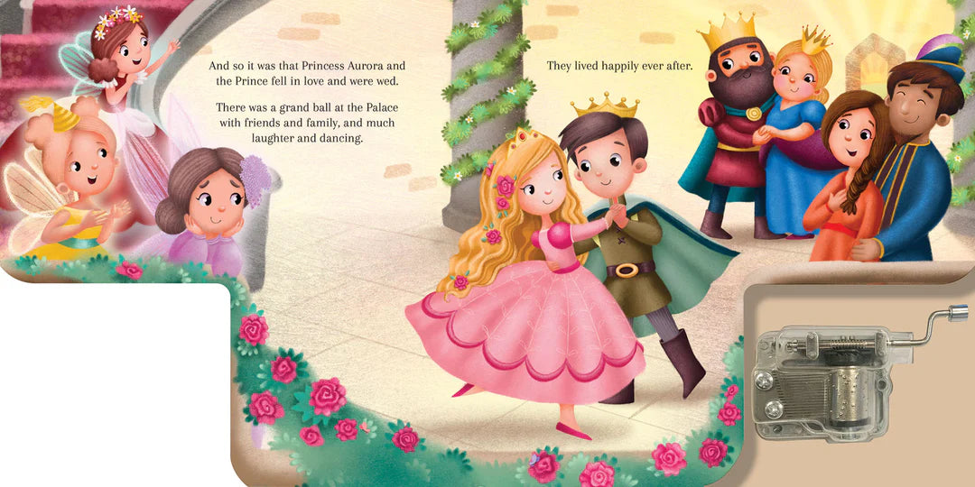 Book | Wind-Up Music Box Book - Sleeping Beauty