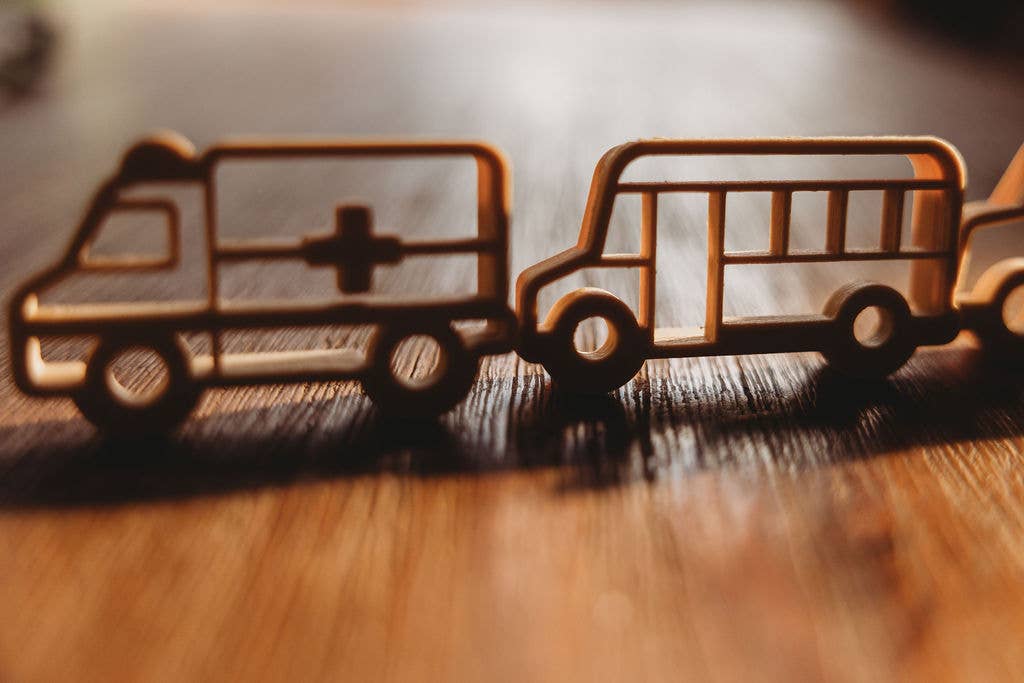 Kinfolk Pantry - Service Vehicle Cutter Set - Eco Playdough Tool