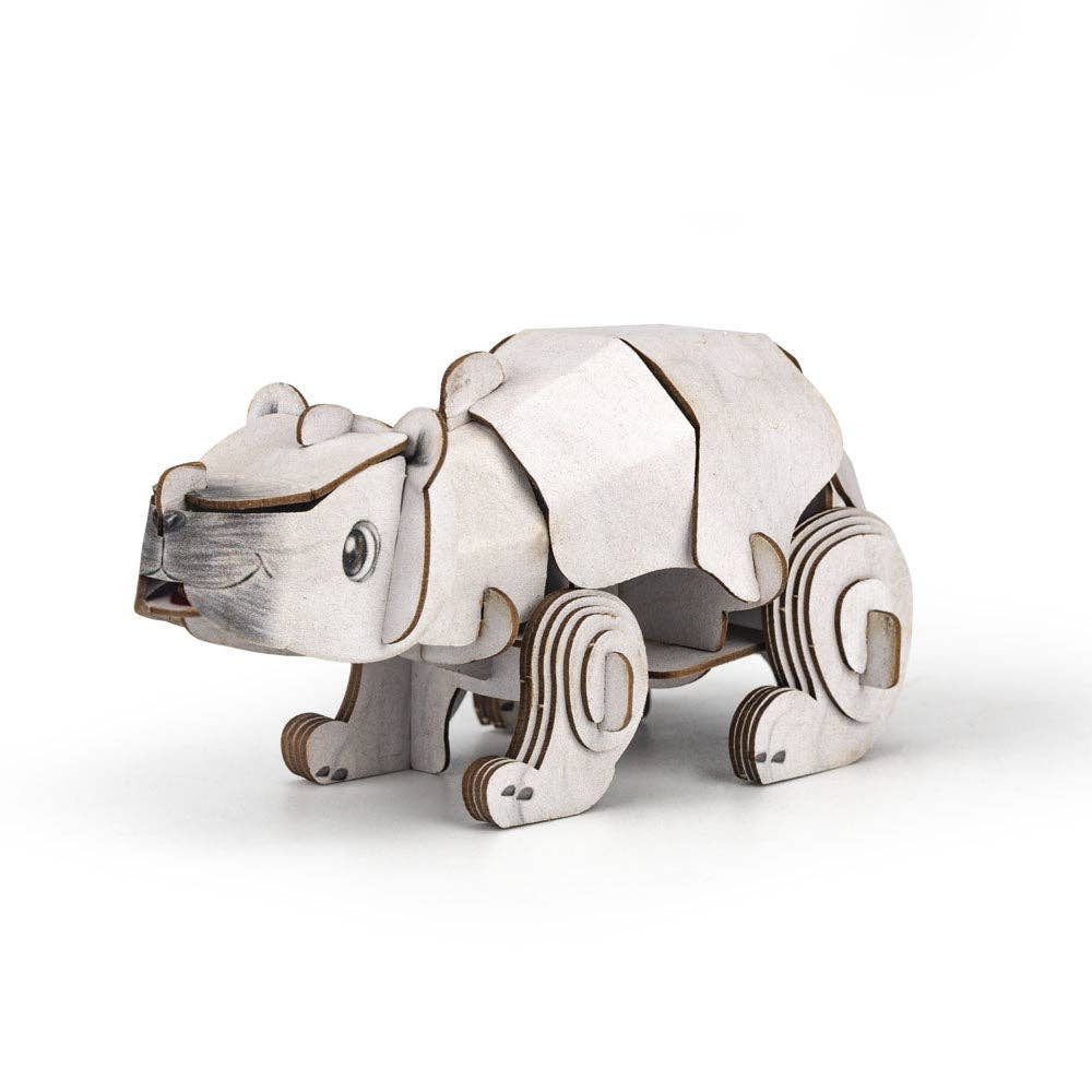 MierEdu - POPUZ BUILD 'N' SOUND 3D PUZZLE - Polar