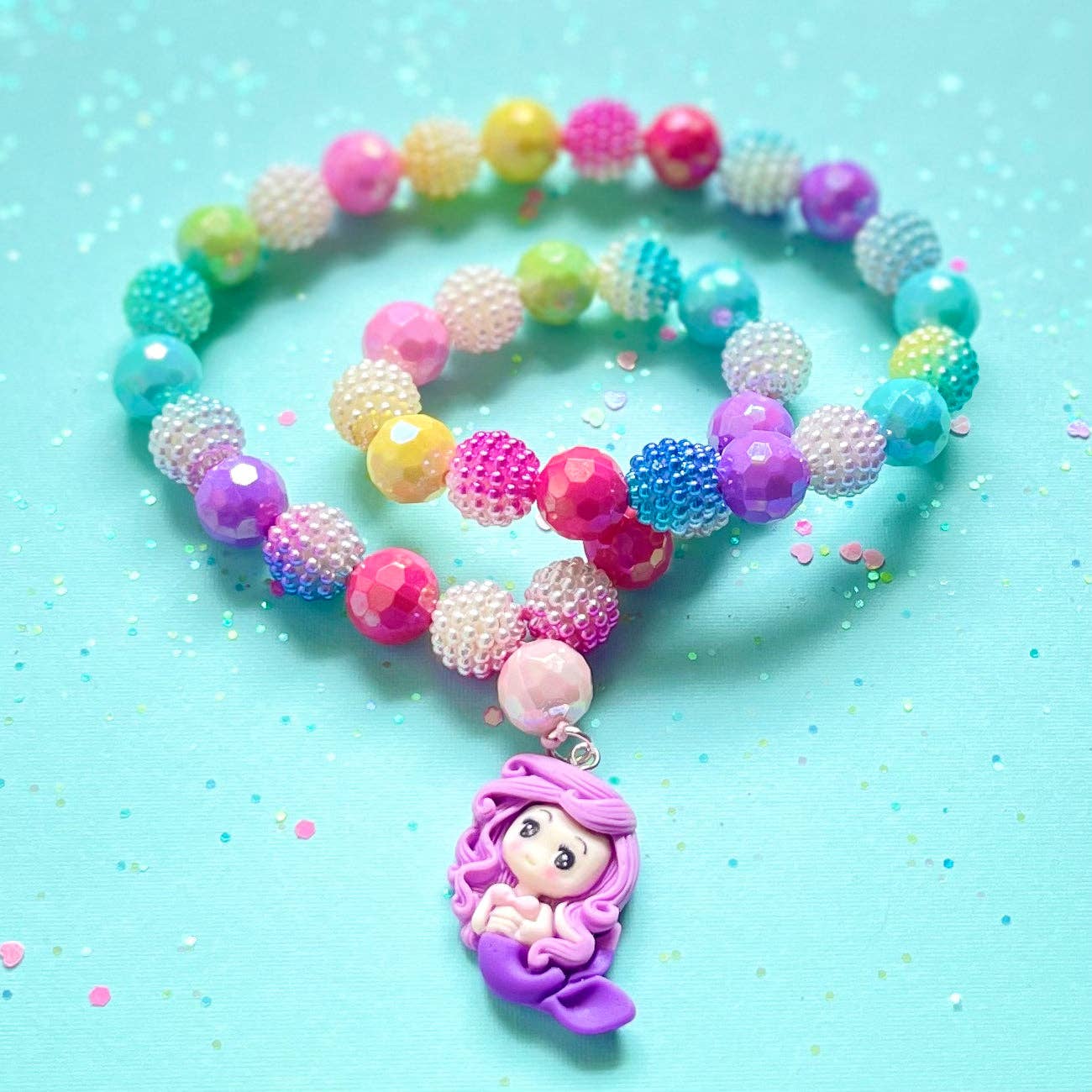 Sweet as Sugar Jewellery Beaded Necklace Mermaid