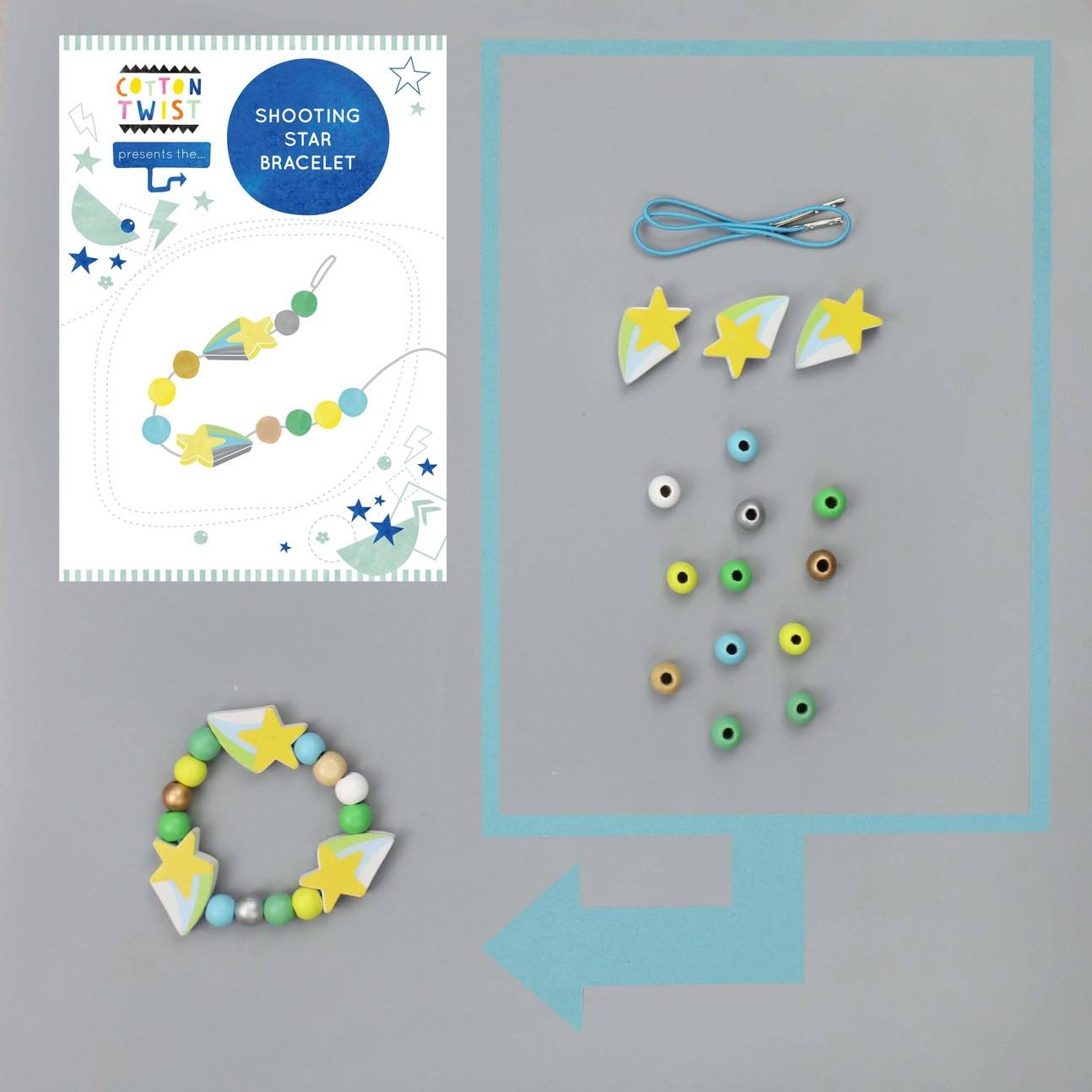 Cotton Twist - Make Your Own Shooting Star Bracelet