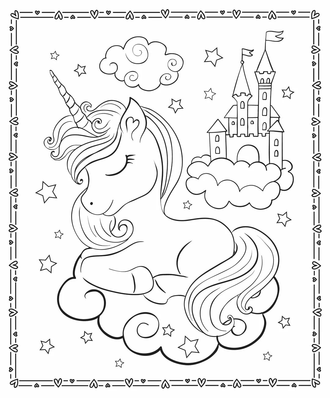 Book | Markerific - Activity Folder - Unicorn Wishes