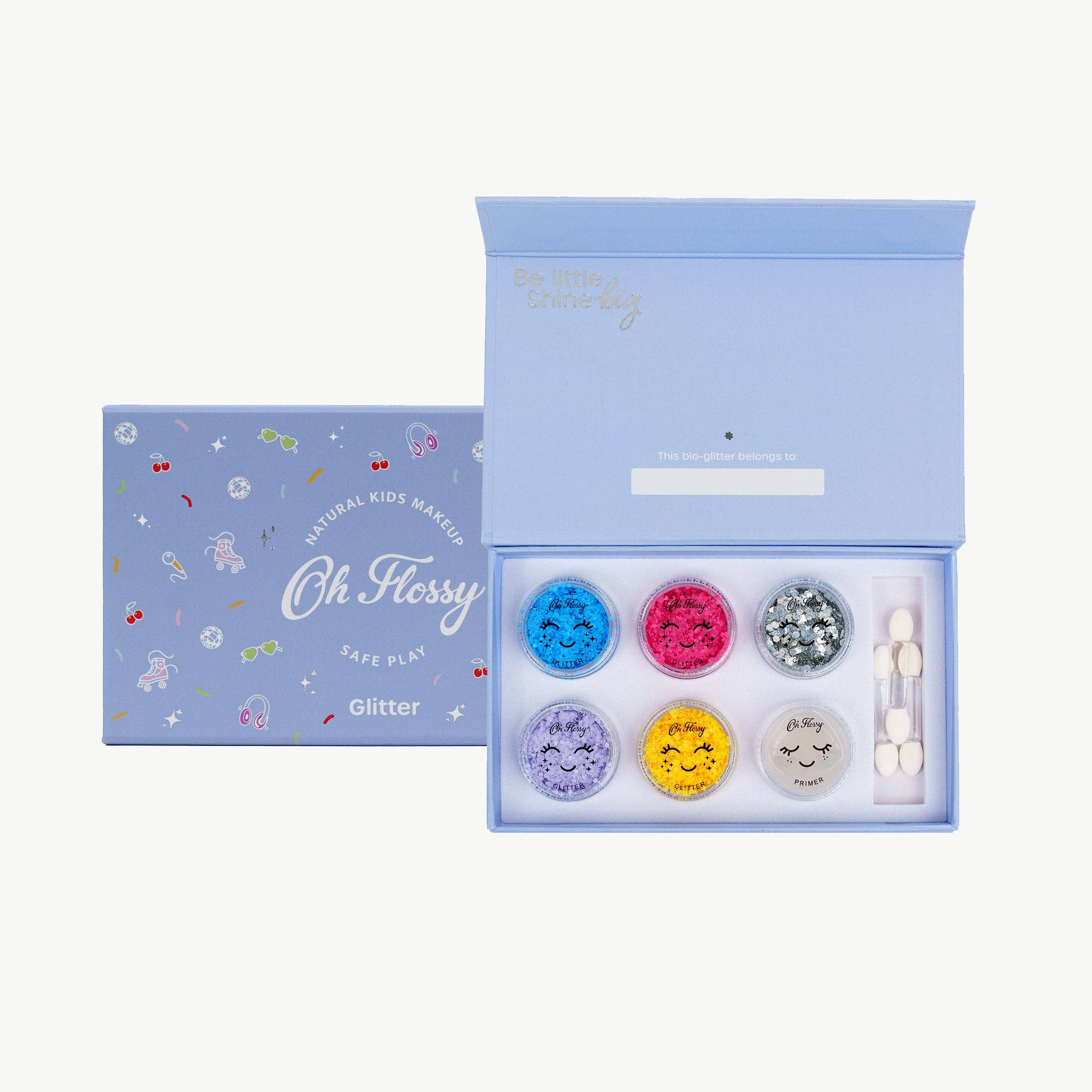 Oh Flossy Kids Disco Fever Glitter Set