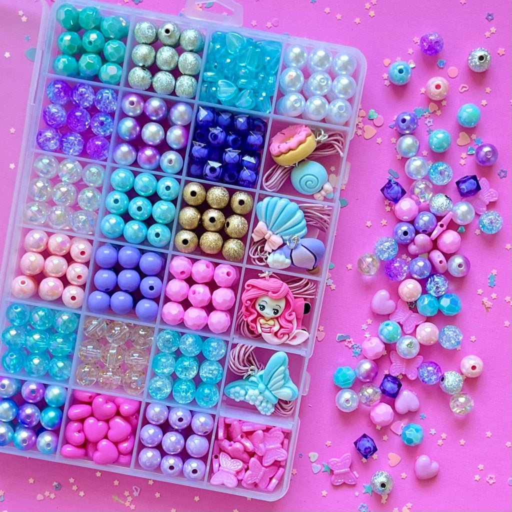 Sweet as Sugar Jewellery Making Kit Large Cotton Candy