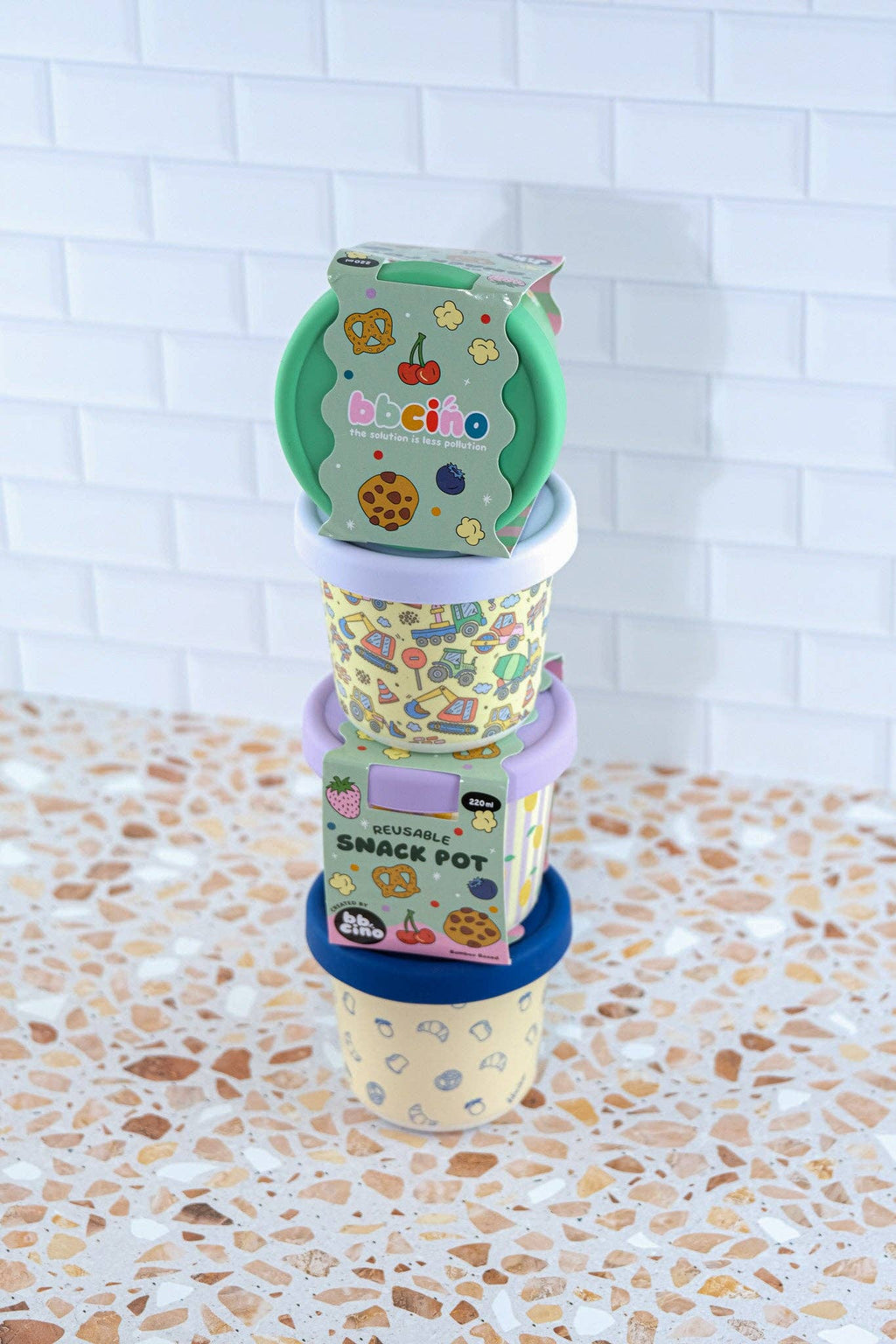 BBcino - Daisy, BB SNACK POT  (220ml)