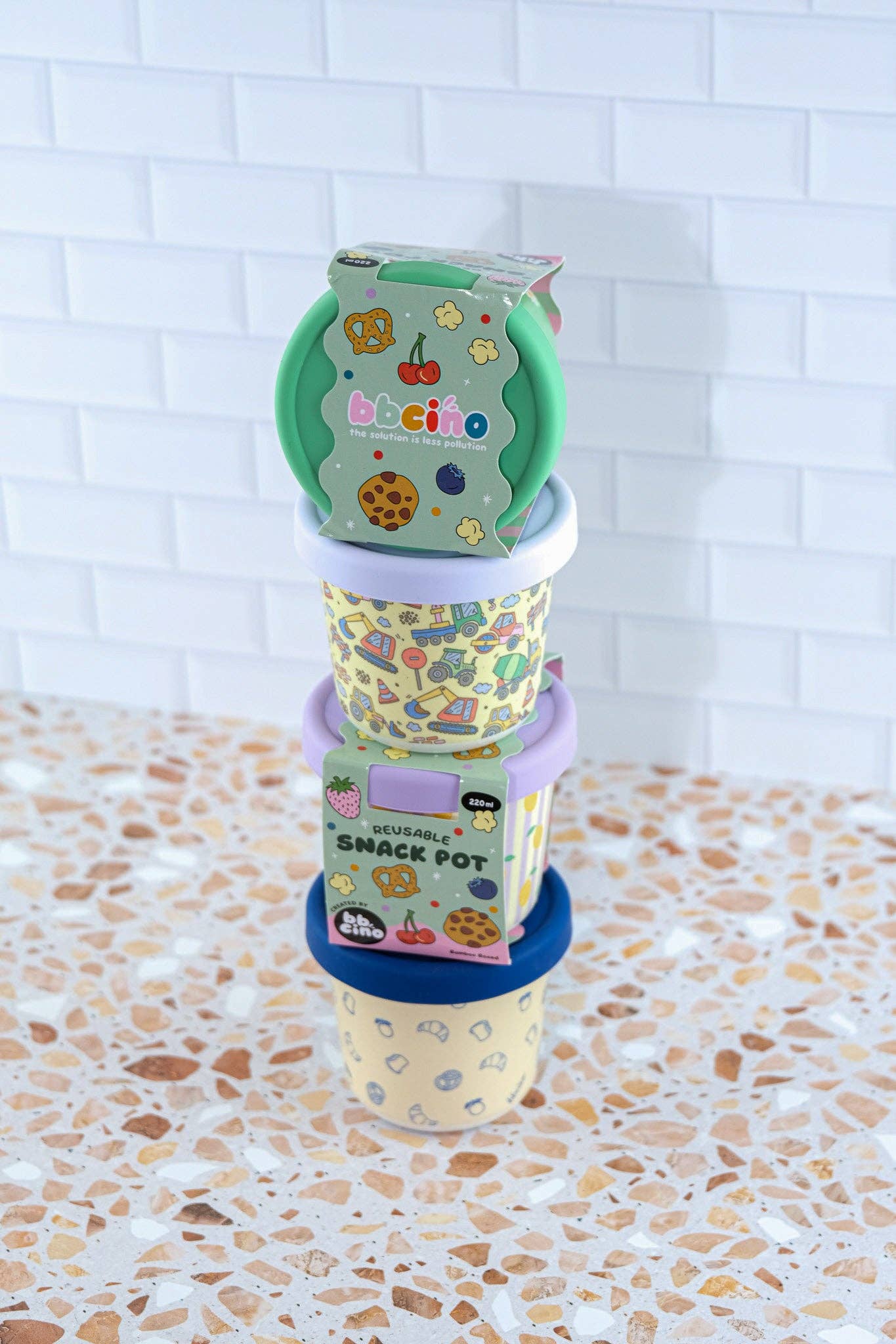 BBcino - Daisy, BB SNACK POT  (220ml)