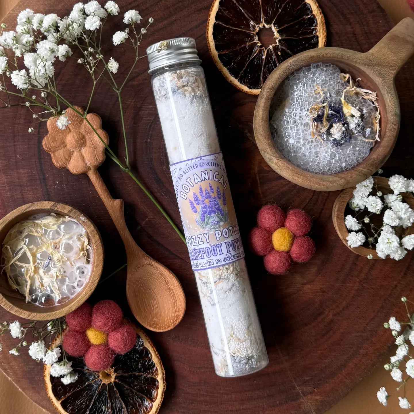 Barefoot Potions - Botanical Fizzy potion