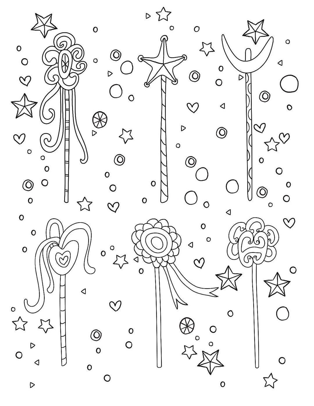 Book | Gem Sticker Colouring Book - Fairyland Friends