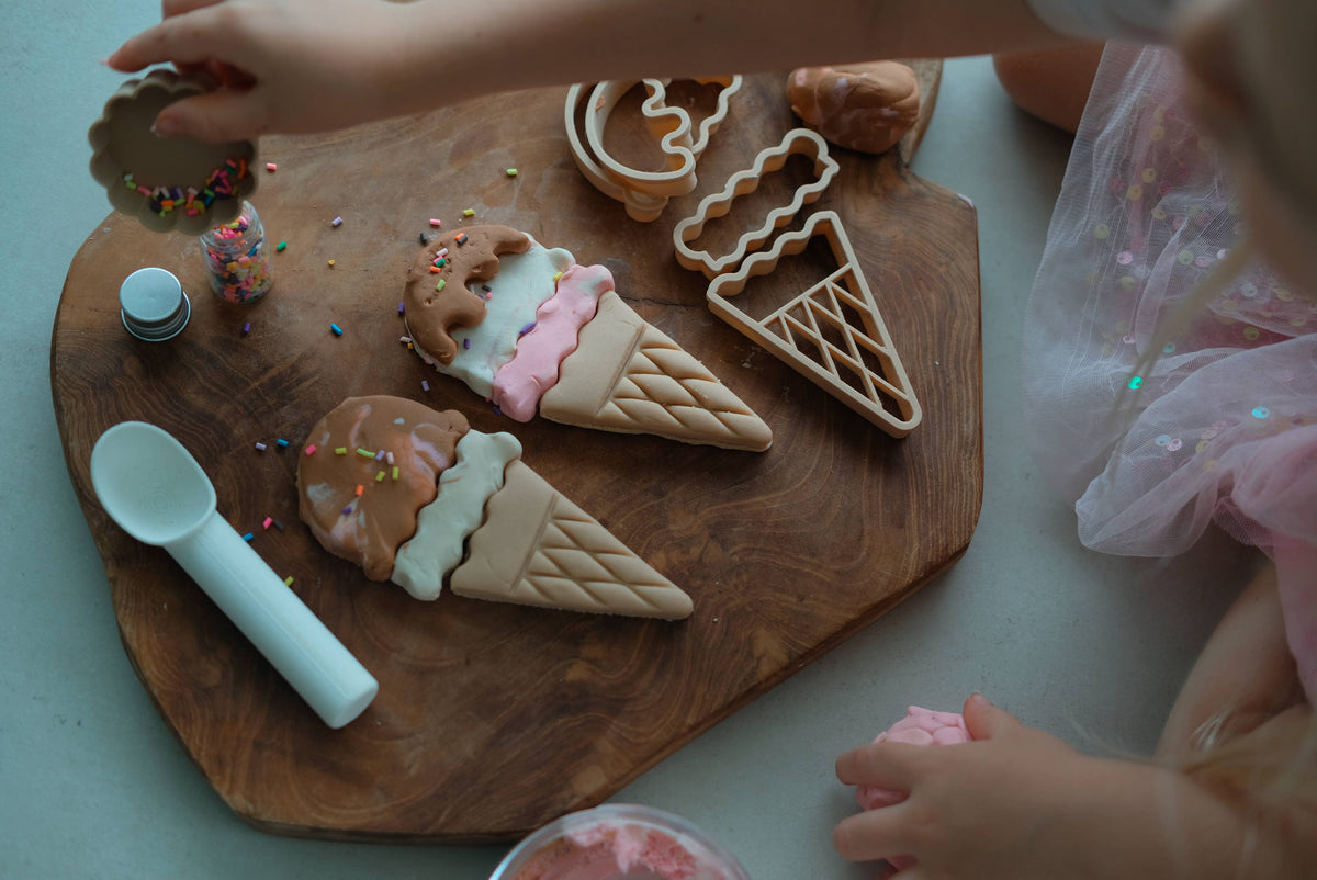 Kinfolk Pantry - Ice Cream Cutter Set - Eco Playdough Tool