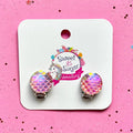Sweet as Sugar Jewellery Earrings Clip On Mermaid Circle