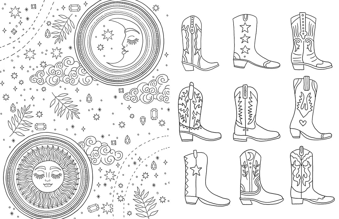 Book | Tattoo Activity Book - Delicate Designs