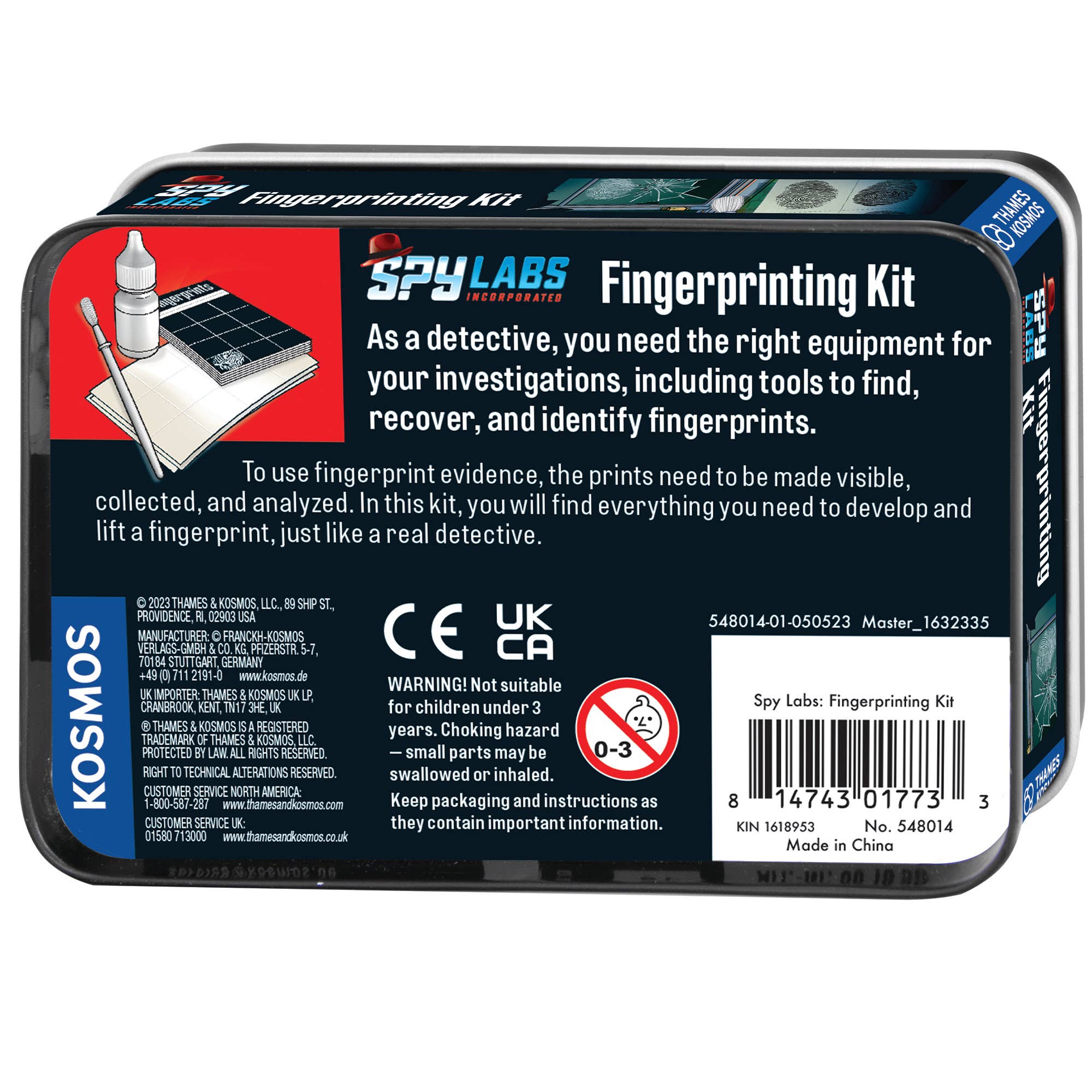 Science & Nature - Spy Labs Fingerprinting Kit