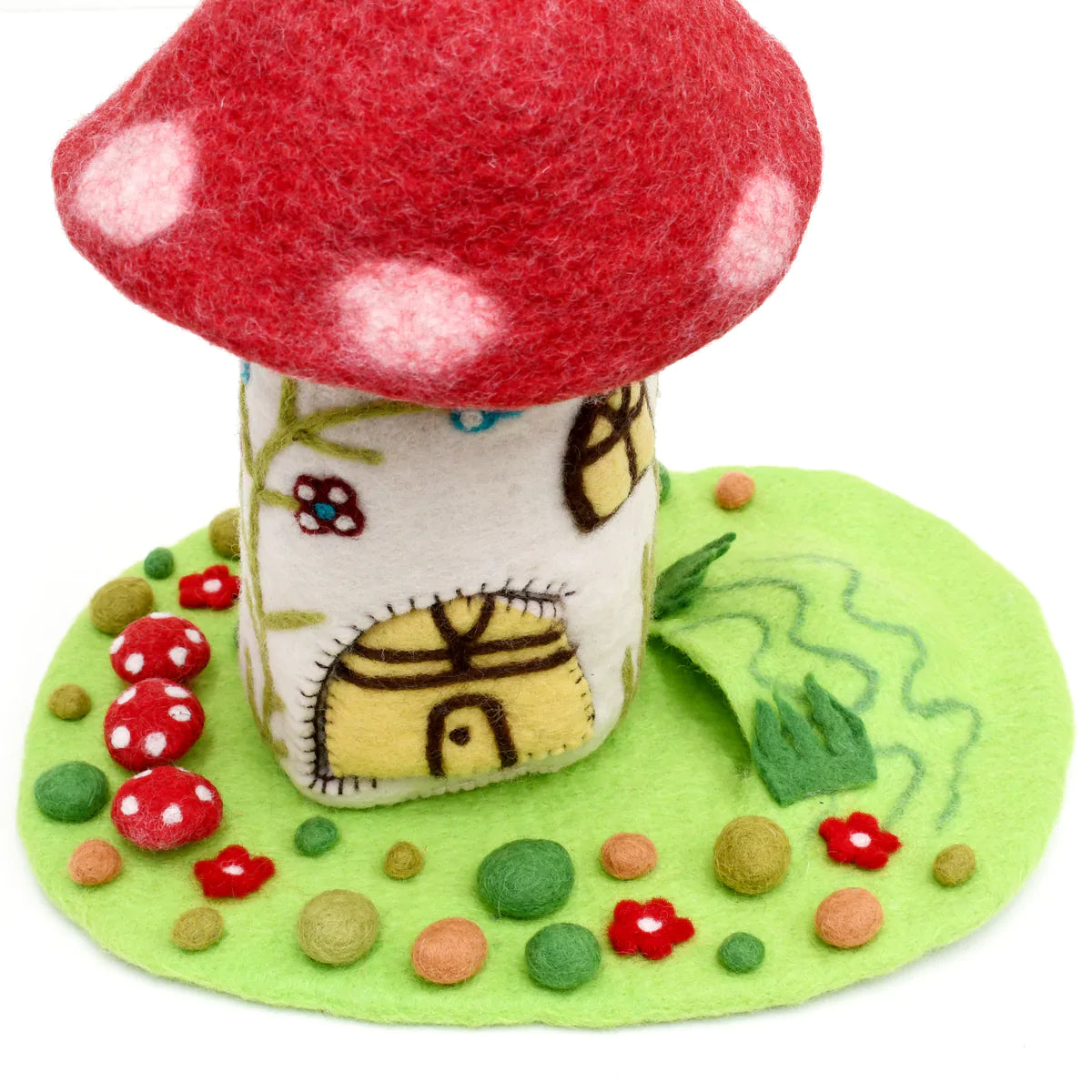 Tara Treasures - Fairy Toadstool Garden Play Mat Playscape