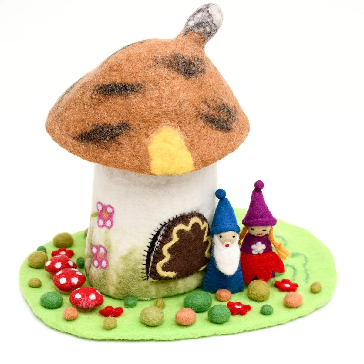 Tara Treasures - Fairy Toadstool Garden Play Mat Playscape