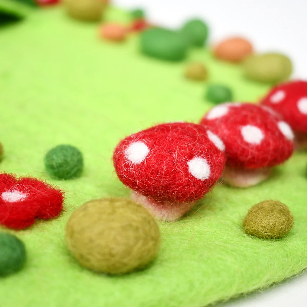 Tara Treasures - Fairy Toadstool Garden Play Mat Playscape