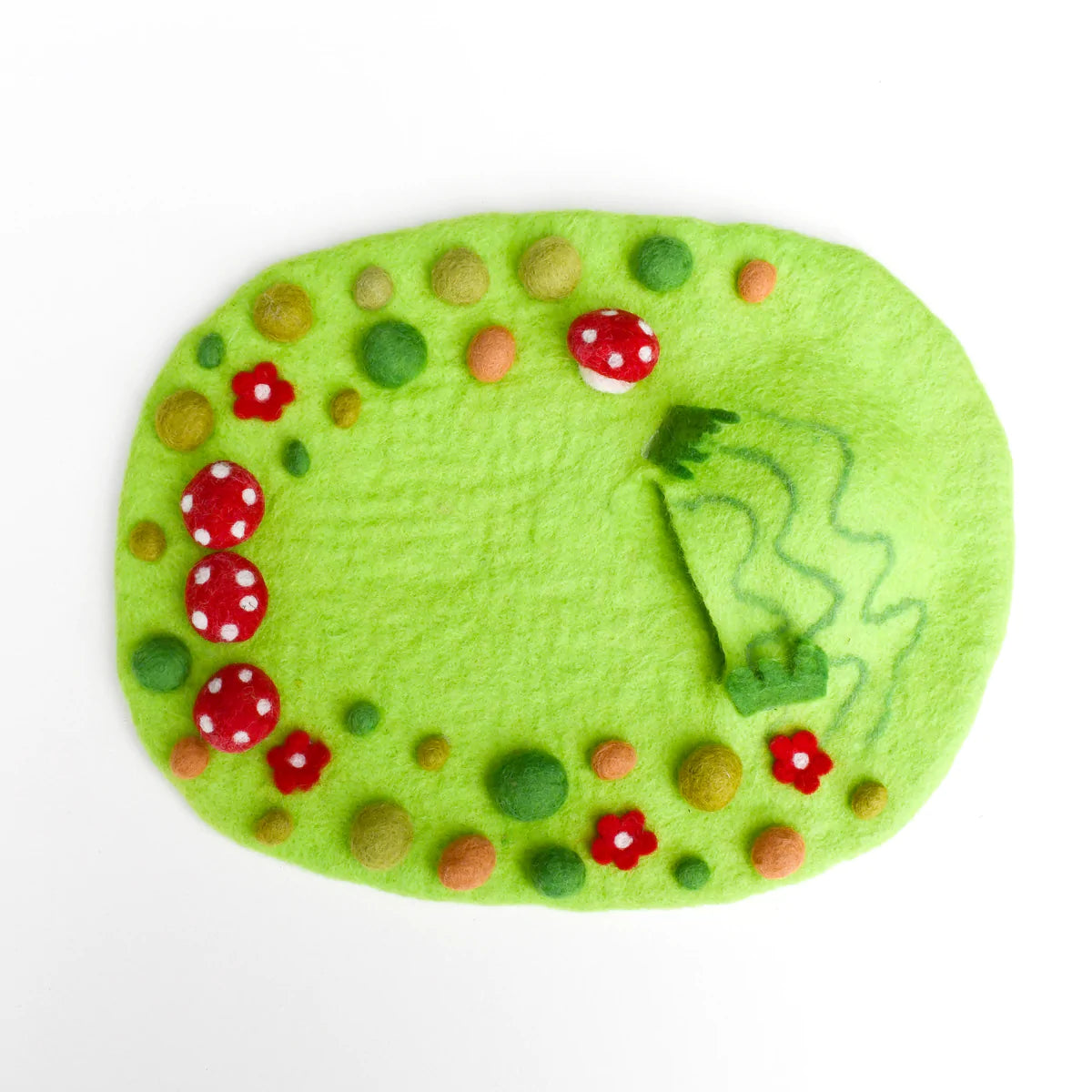 Tara Treasures - Fairy Toadstool Garden Play Mat Playscape