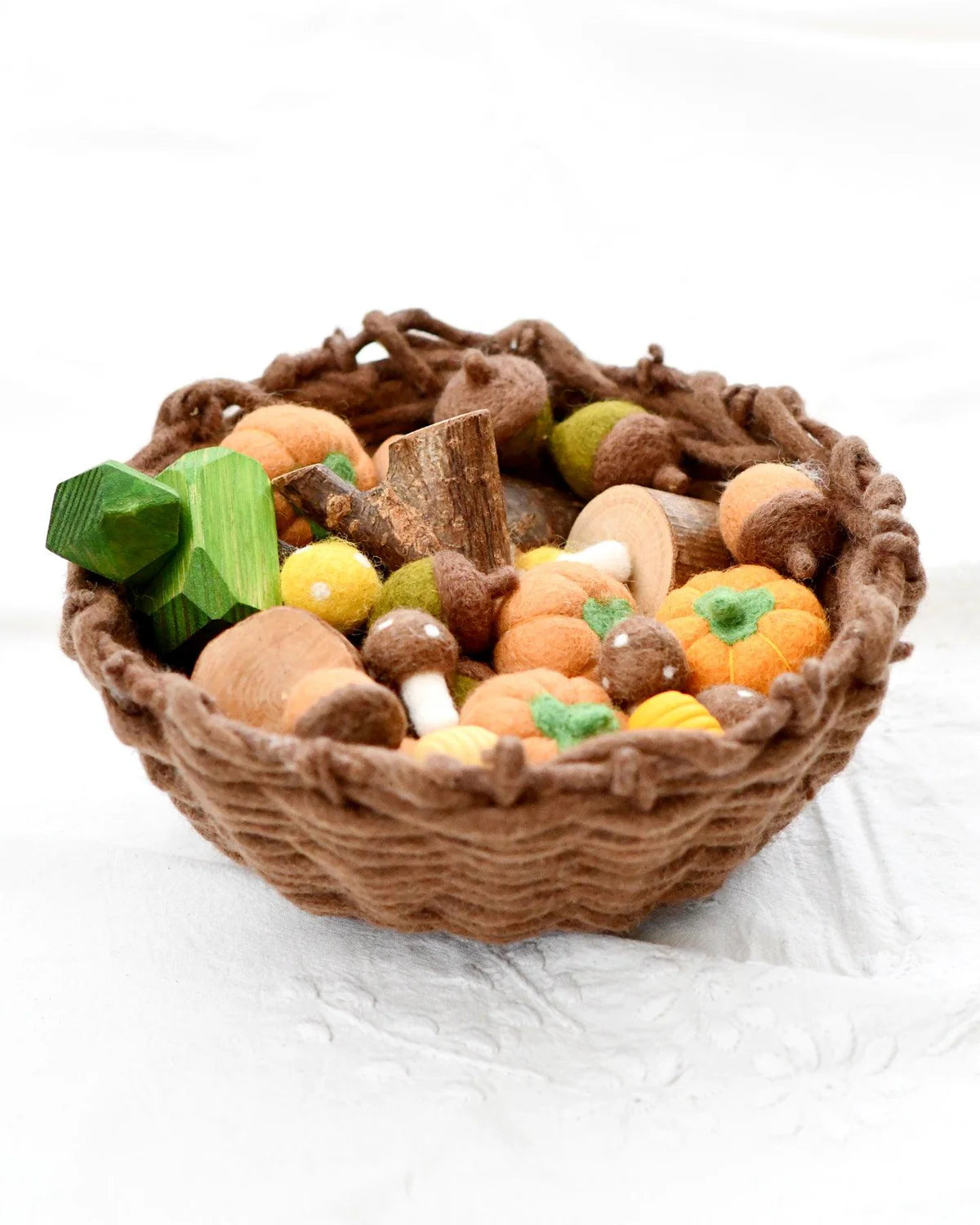 Tara Treasures - Felt Weave Basket  (Basket Only)