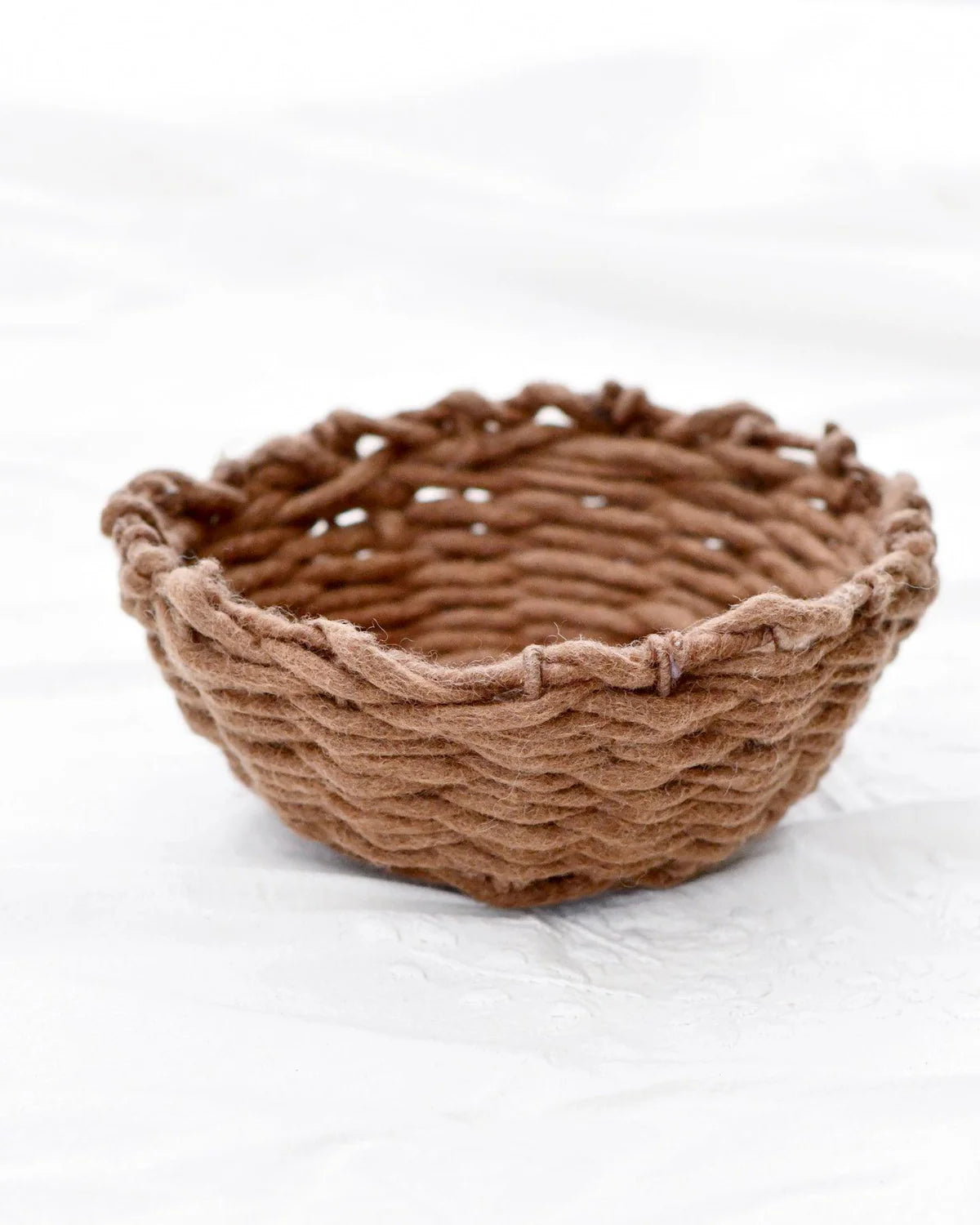 Tara Treasures - Felt Weave Basket  (Basket Only)