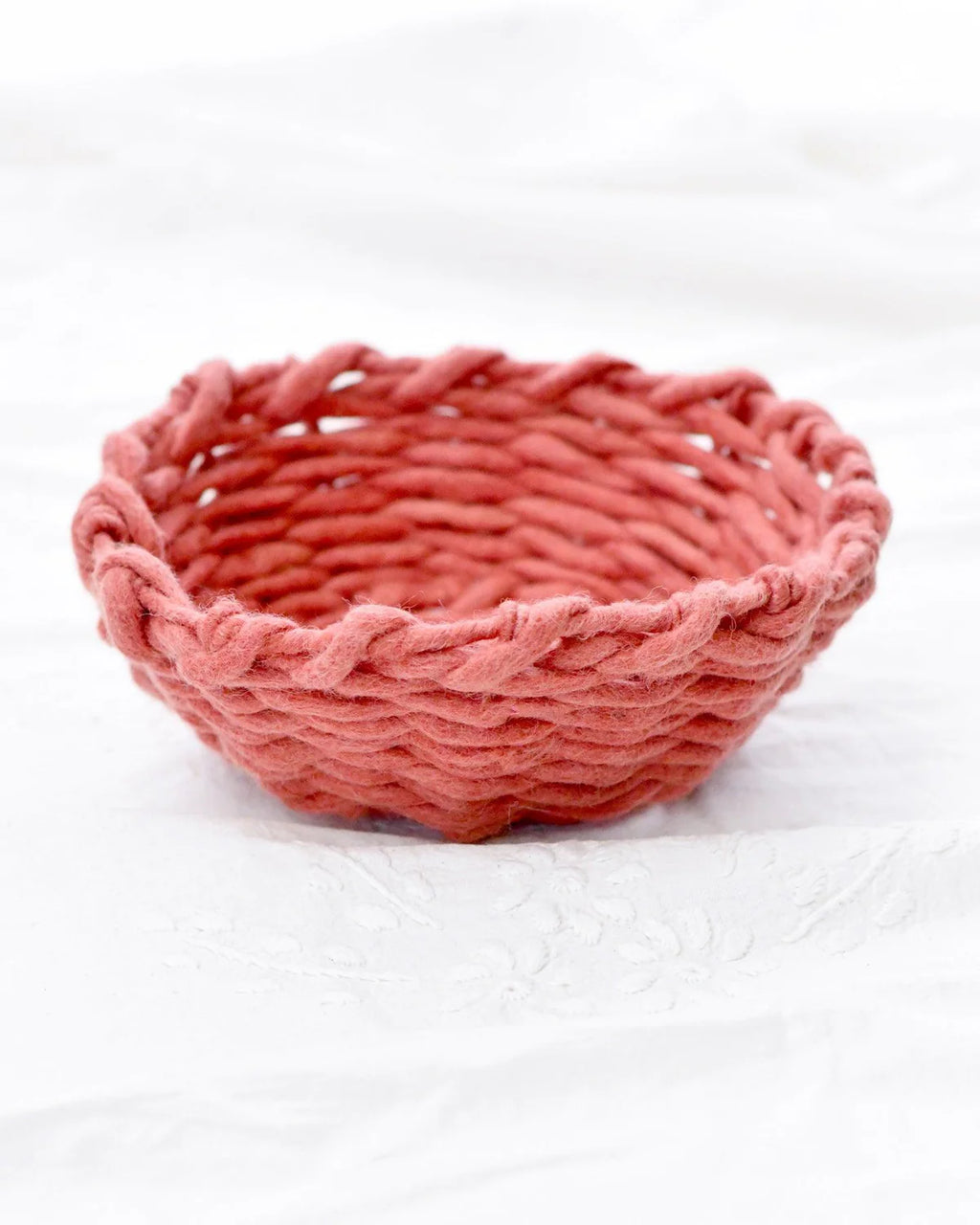 Tara Treasures - Felt Weave Basket  (Basket Only)