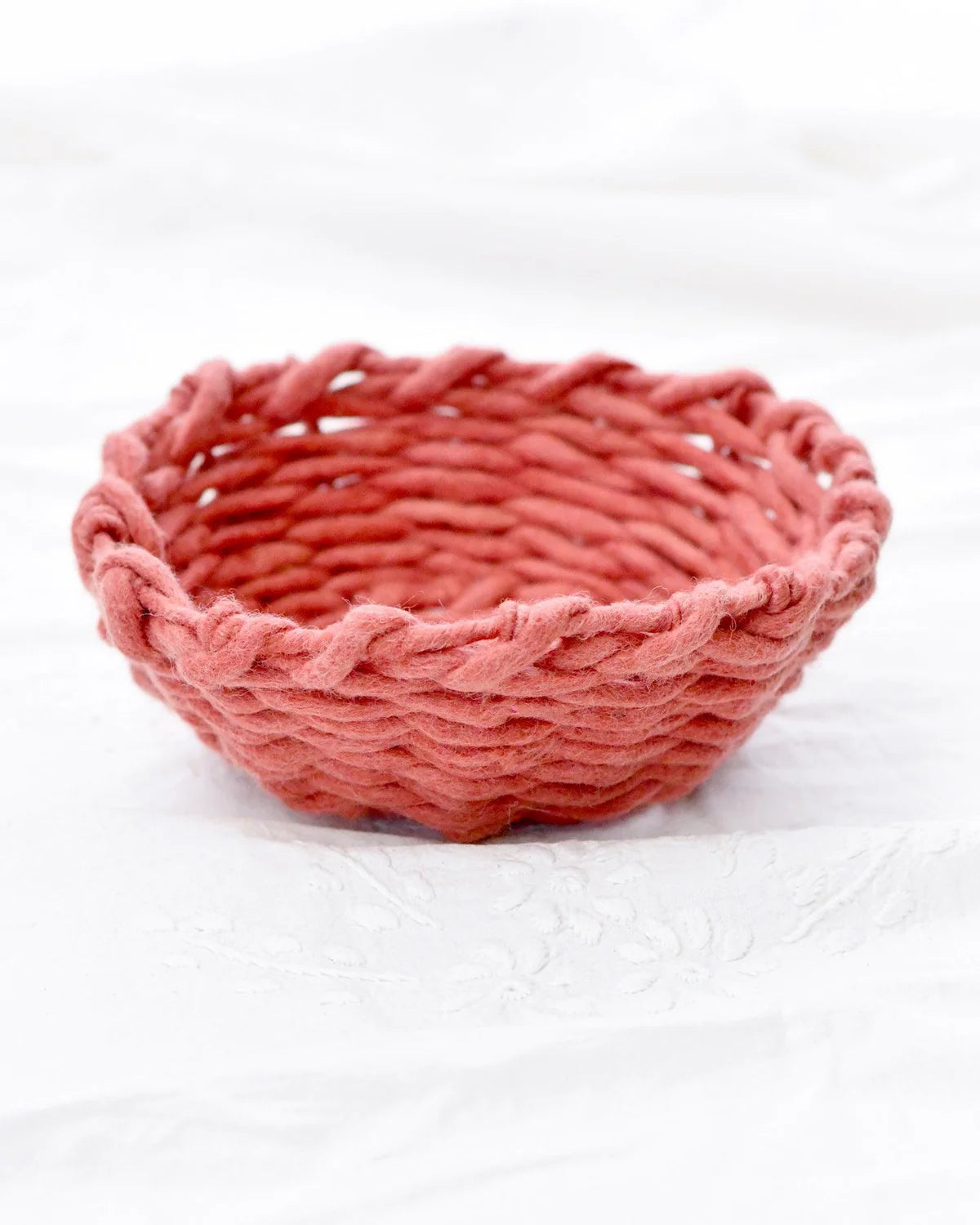 Tara Treasures - Felt Weave Basket  (Basket Only)