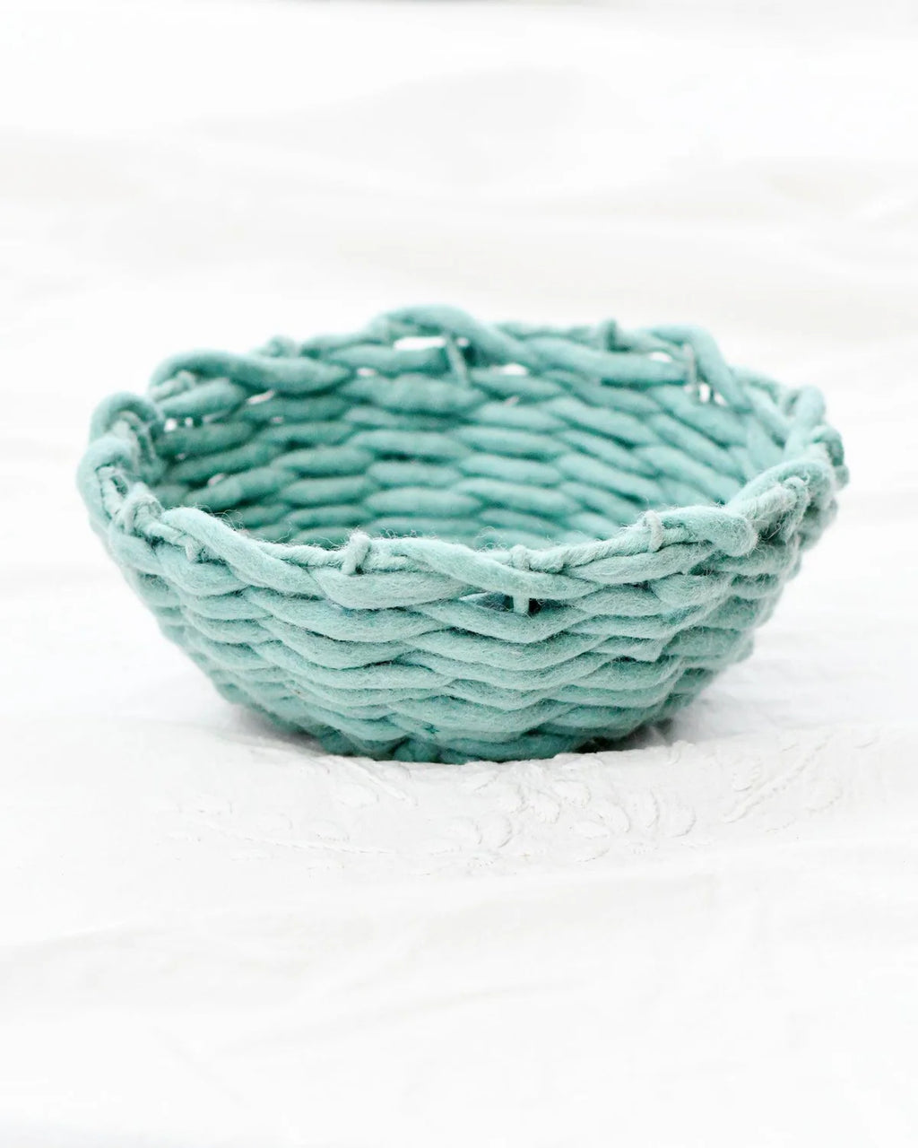 Tara Treasures - Felt Weave Basket  (Basket Only)