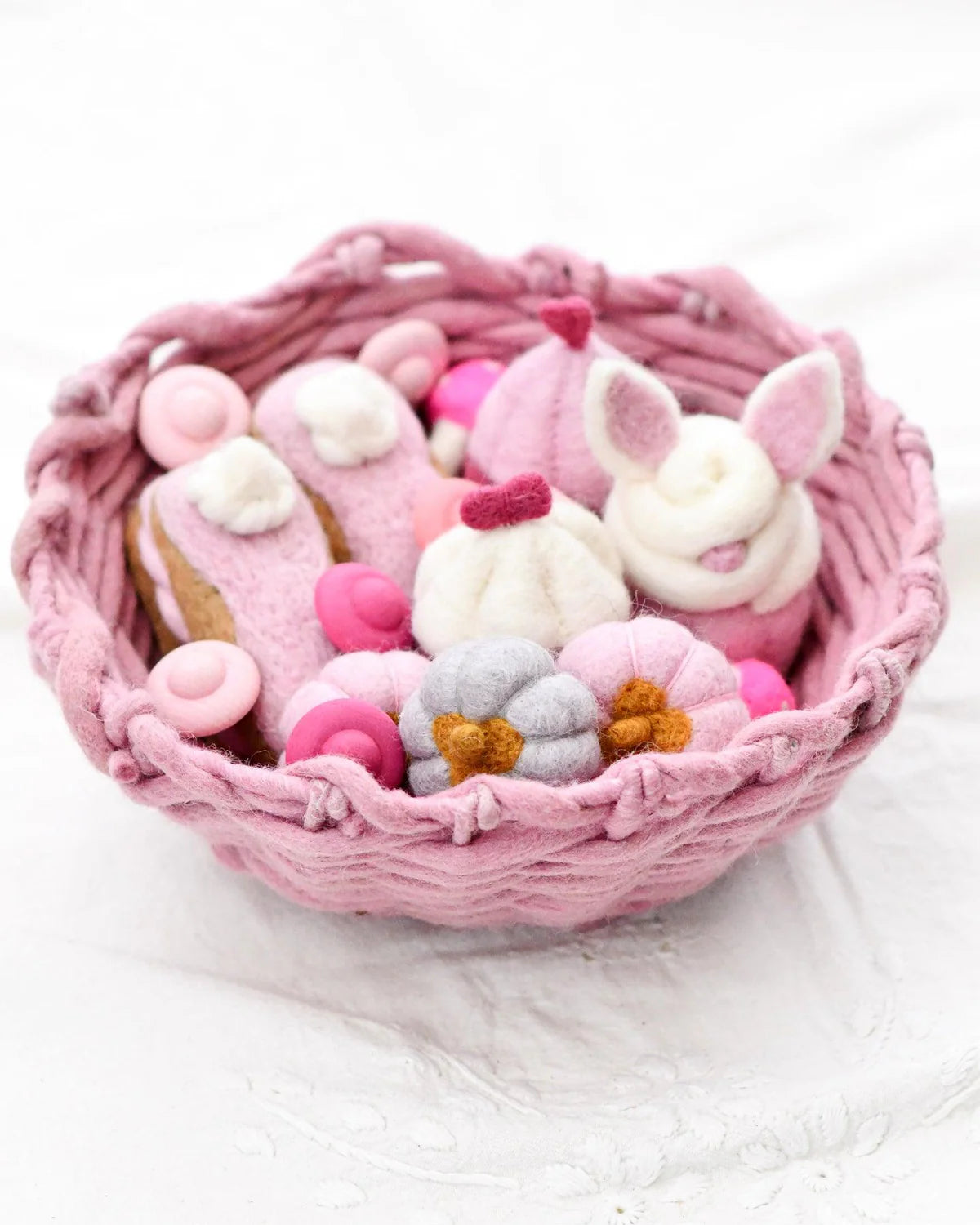Tara Treasures - Felt Weave Basket  (Basket Only)