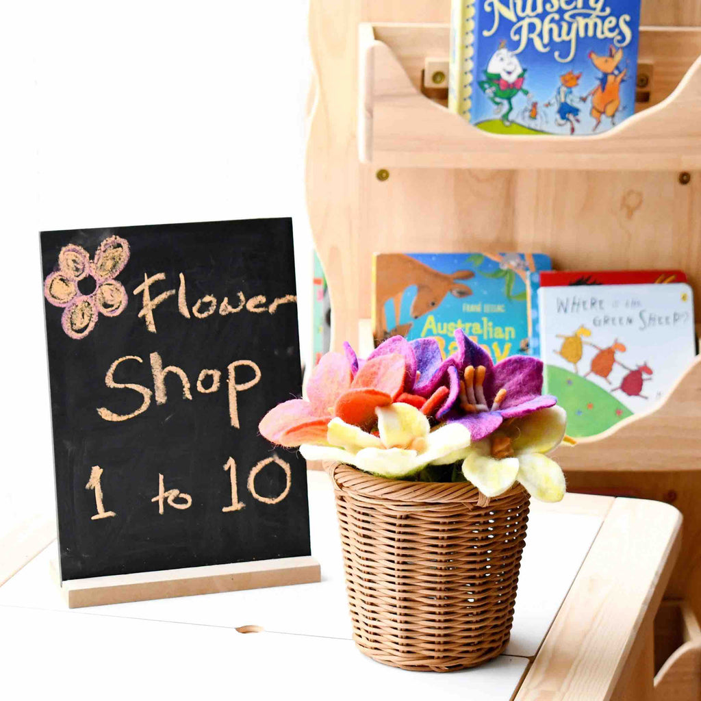 Tara Treasures - Felt Flowers Set of 5 (Set A)