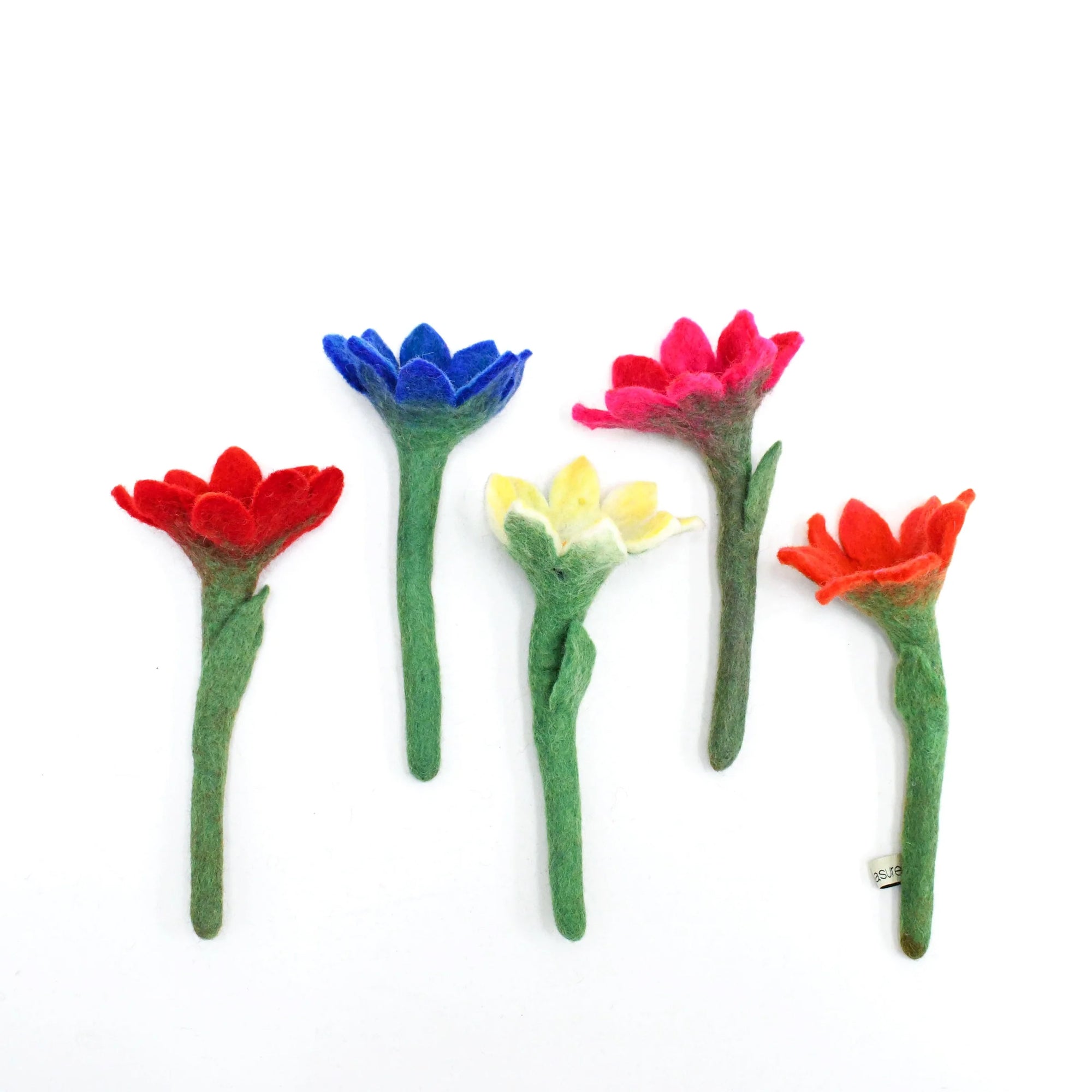 Tara Treasures - Felt Flowers Set of 5 (Set C)