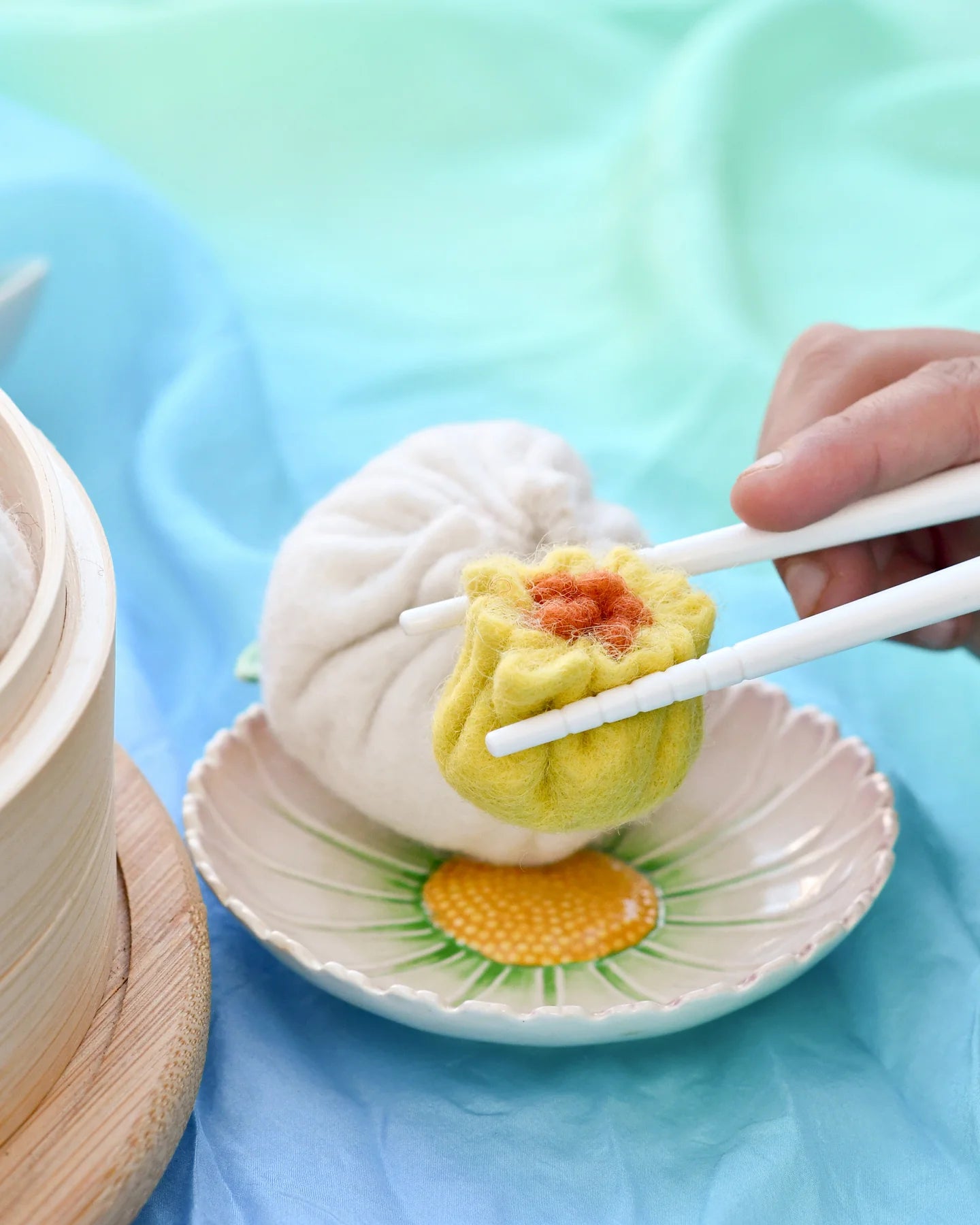 Tara Treasures - Felt Dim Sum Yum Cha Play Food Set