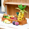 tara treasure Felt Vegetables and Fruits Set pineapple
