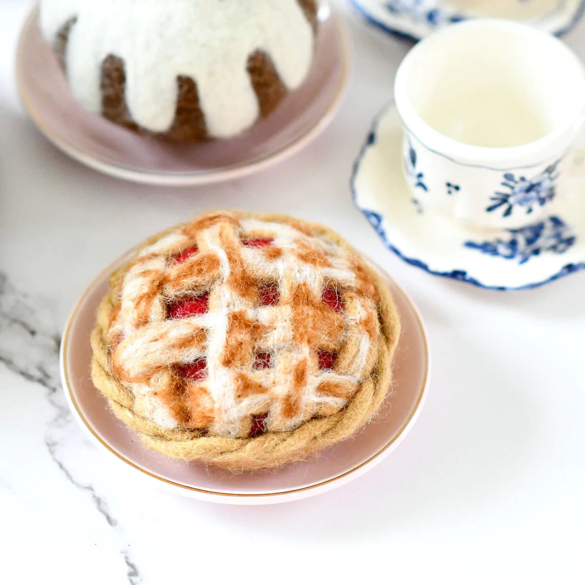 Tara Treasures - Felt Lattice Apple Pie