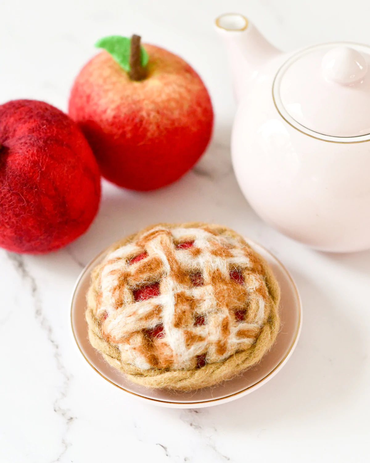 Tara Treasures - Felt Lattice Apple Pie