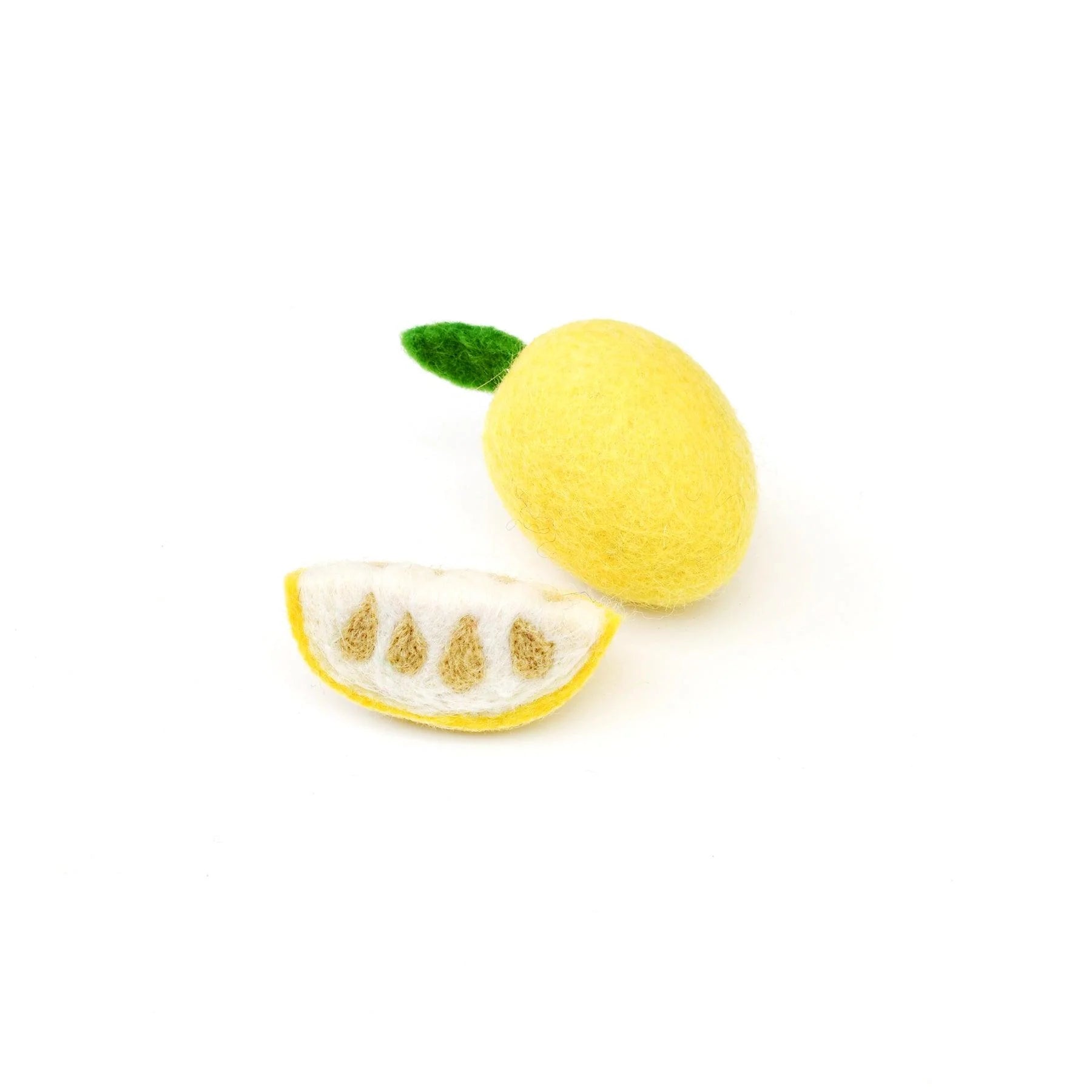 Felt lemon