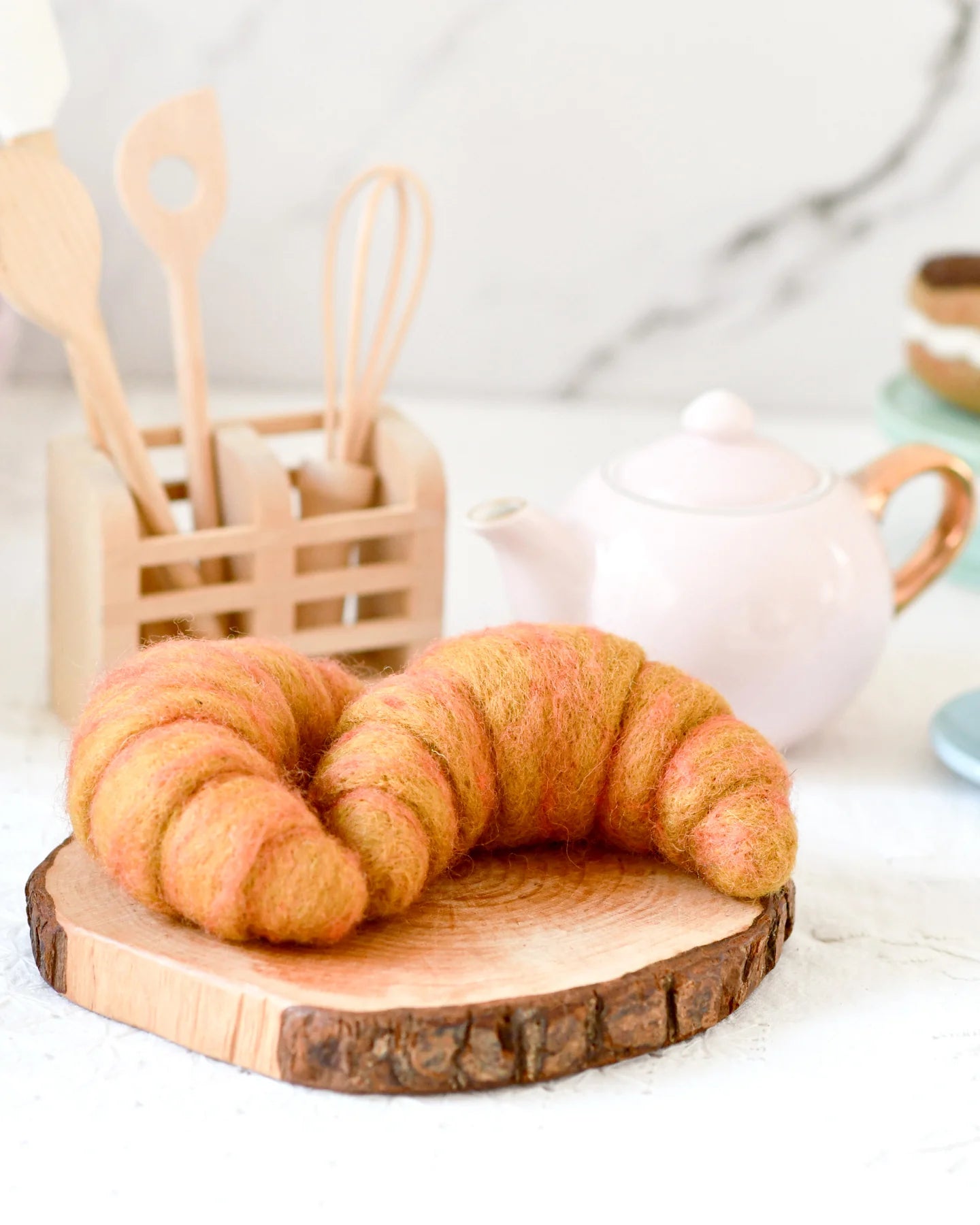 Tara Treasure - Felt Plain Croissant