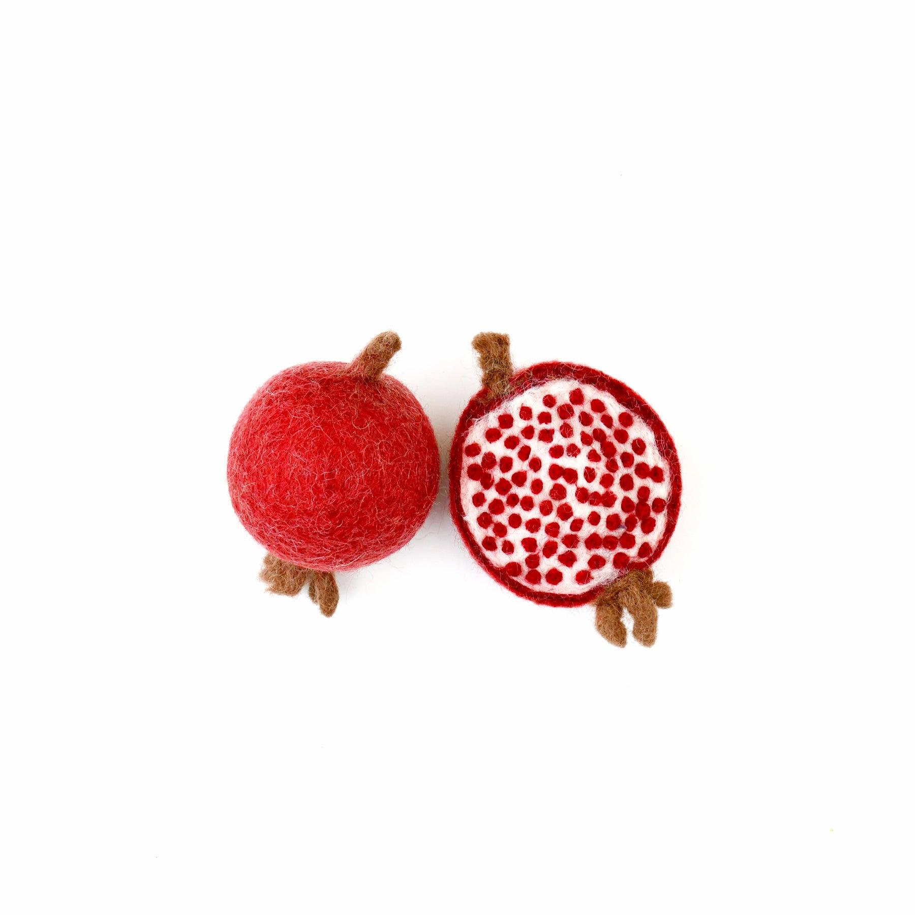 Felt Pomegranates