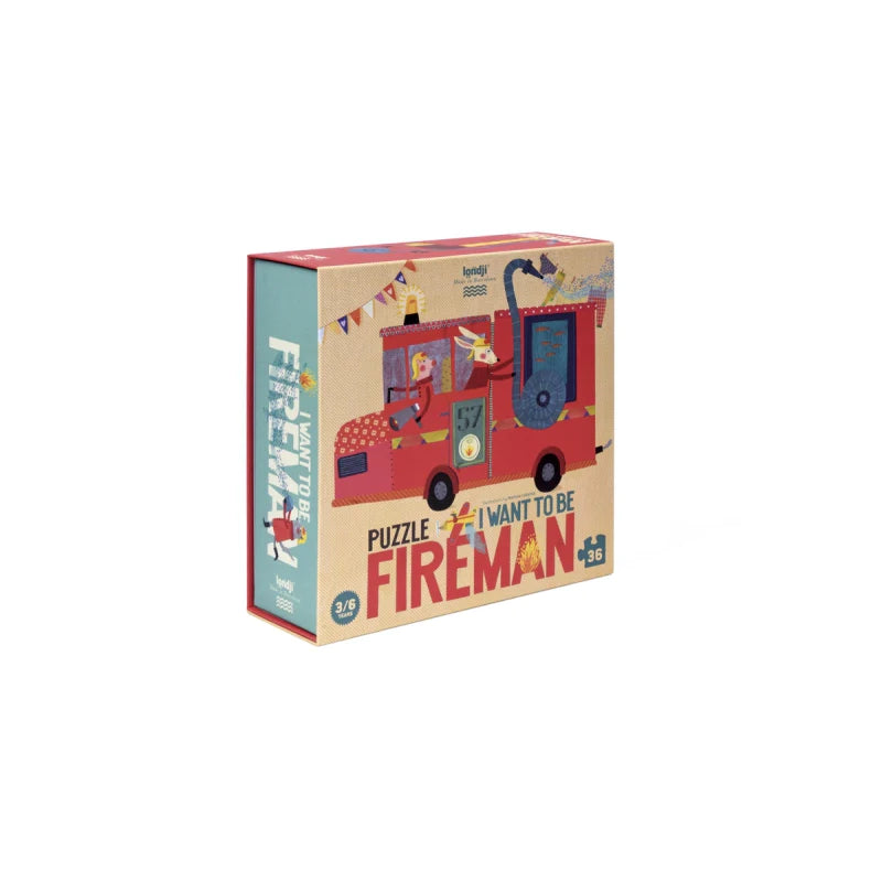 Londji Puzzle - I want to be a Fireman