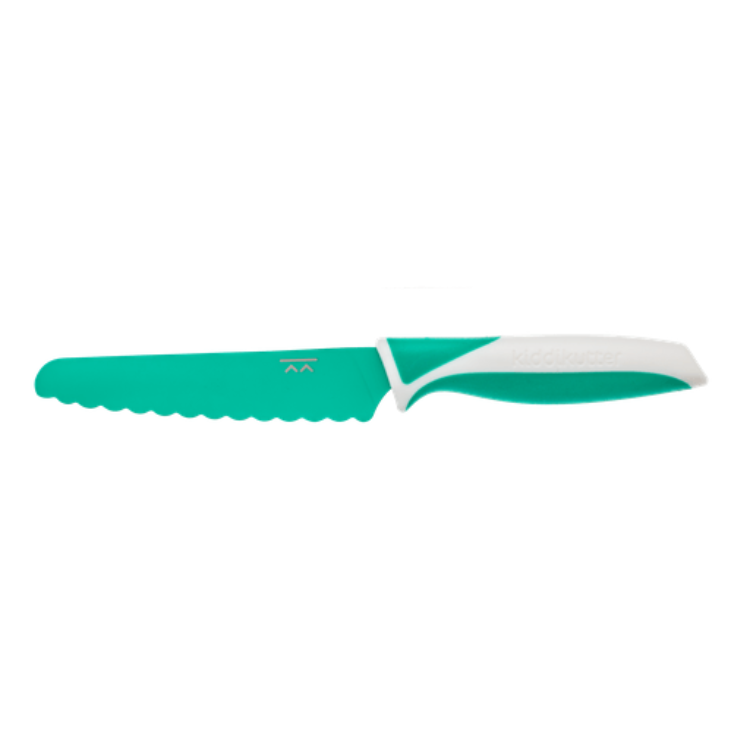 kiddikutter kids safety knife in green colour