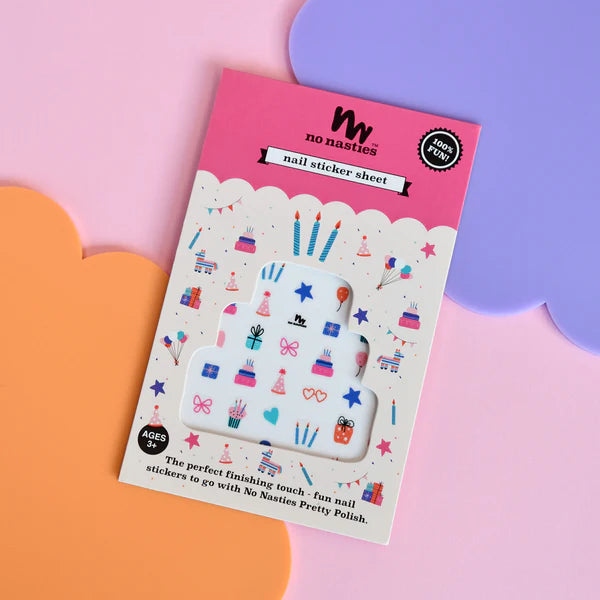 No Nasties Kids Nail Stickers